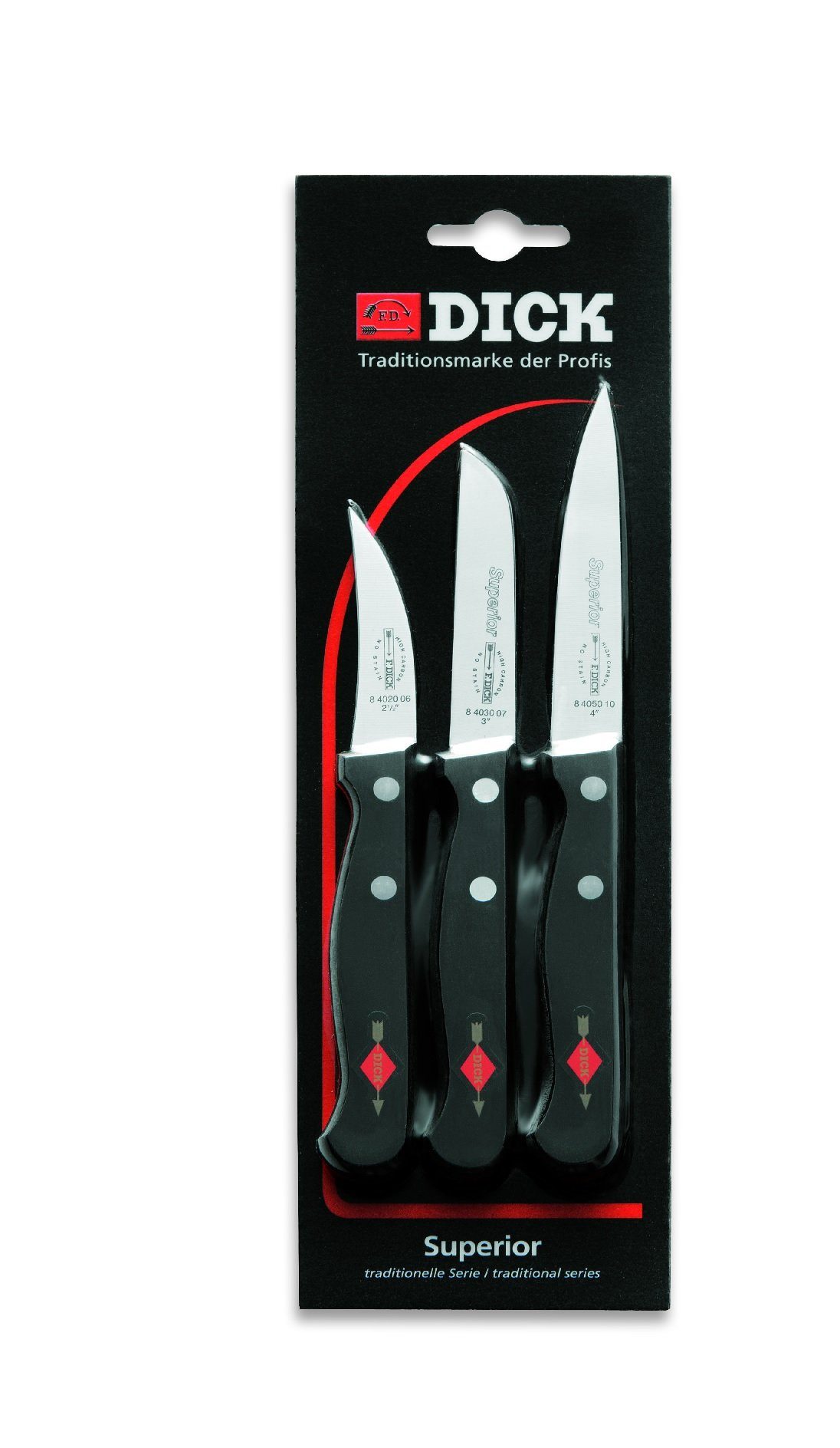 F. DICK Messer-Set Messer-Set Superior Messer 3-teilig 8470004