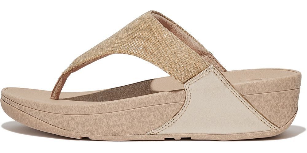 Fitflop Lulu Shimmerlux Toe-Post Sandals Sandale