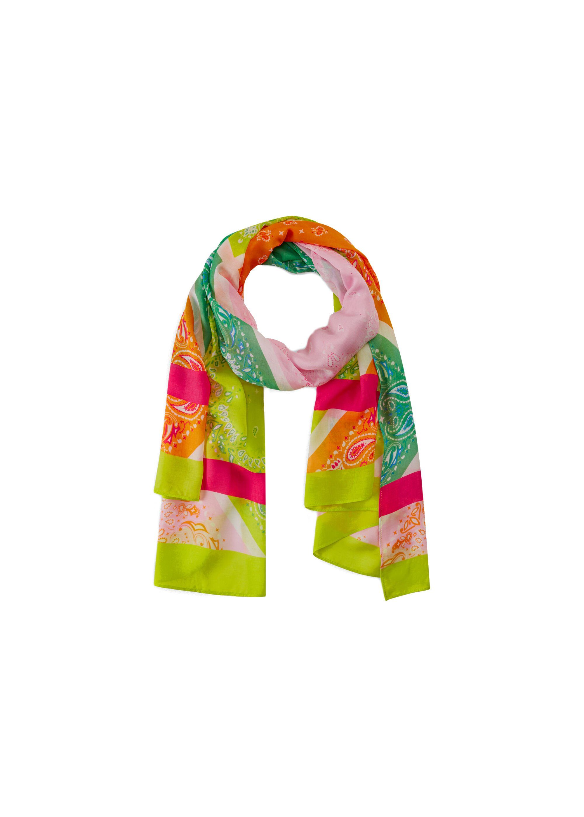 Modeschal Ultrasofter Paisley-Schal aus nachhaltiger LENZING™ ECOVERO™ Viskose