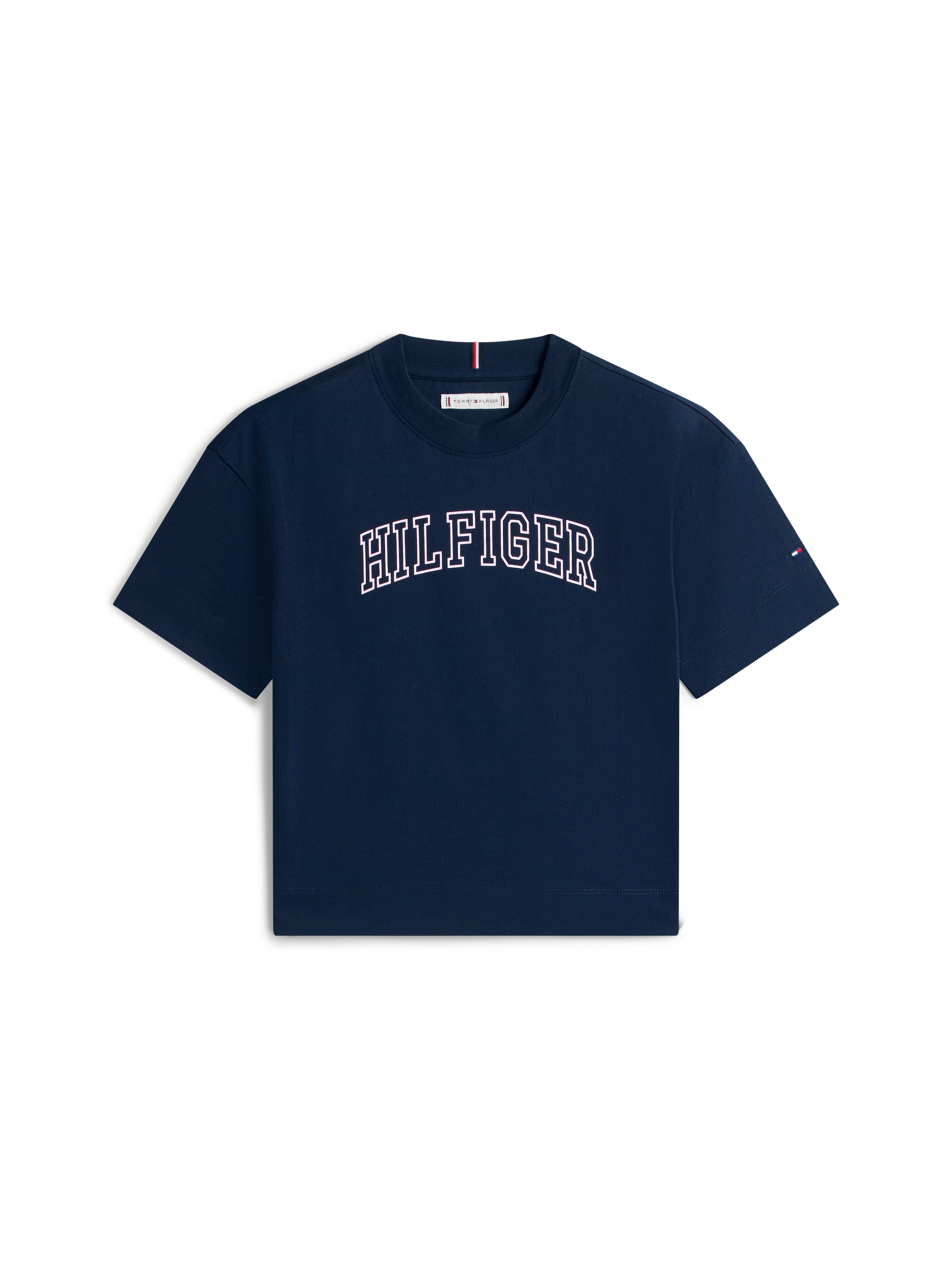 Tommy Hilfiger T-Shirt VARSITY TEE SS Kinder bis 16 Jahre, regular fit – Bild 4 von 5