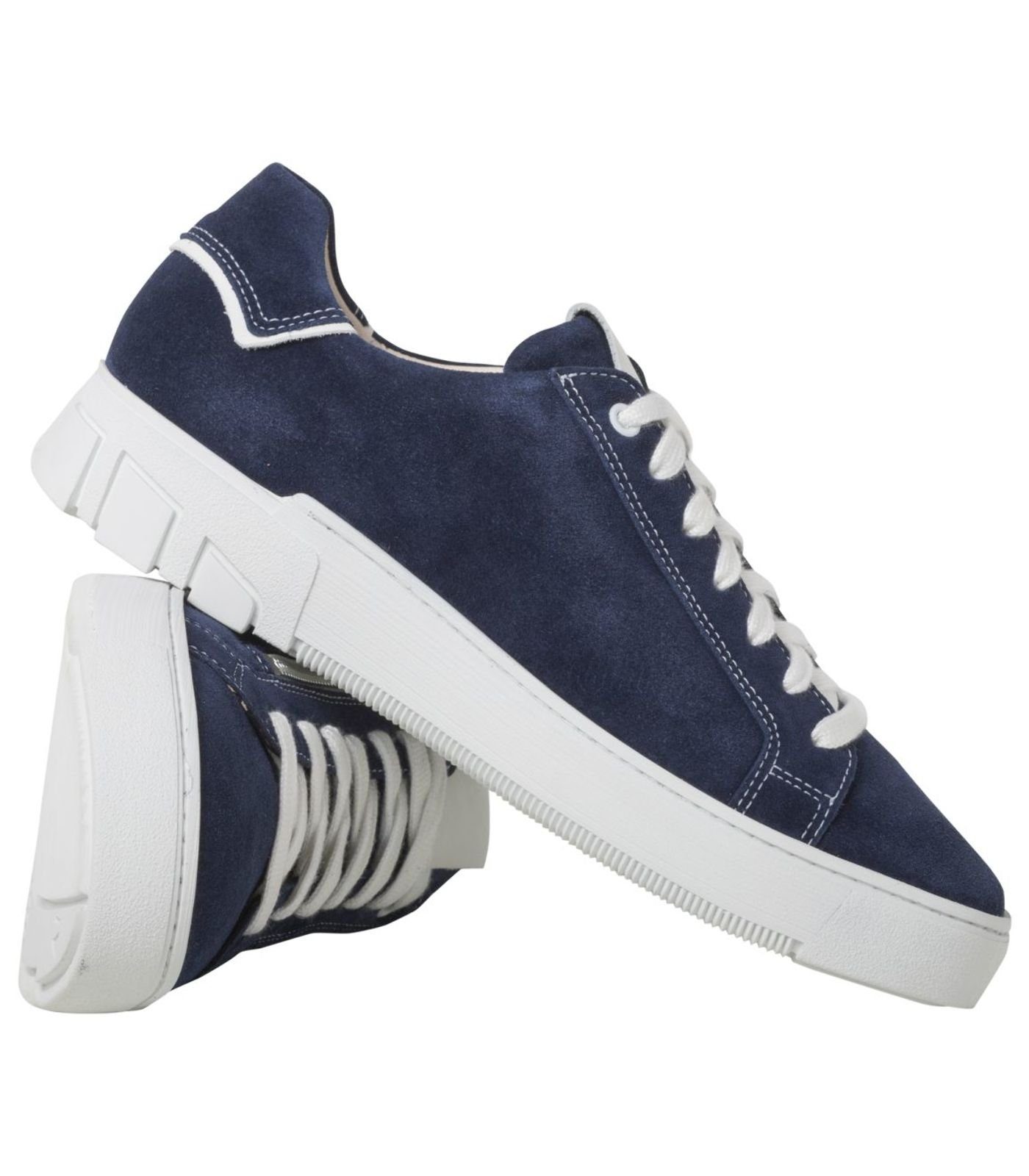 blau Sneaker Veloursleder Sneaker Ganter 048869