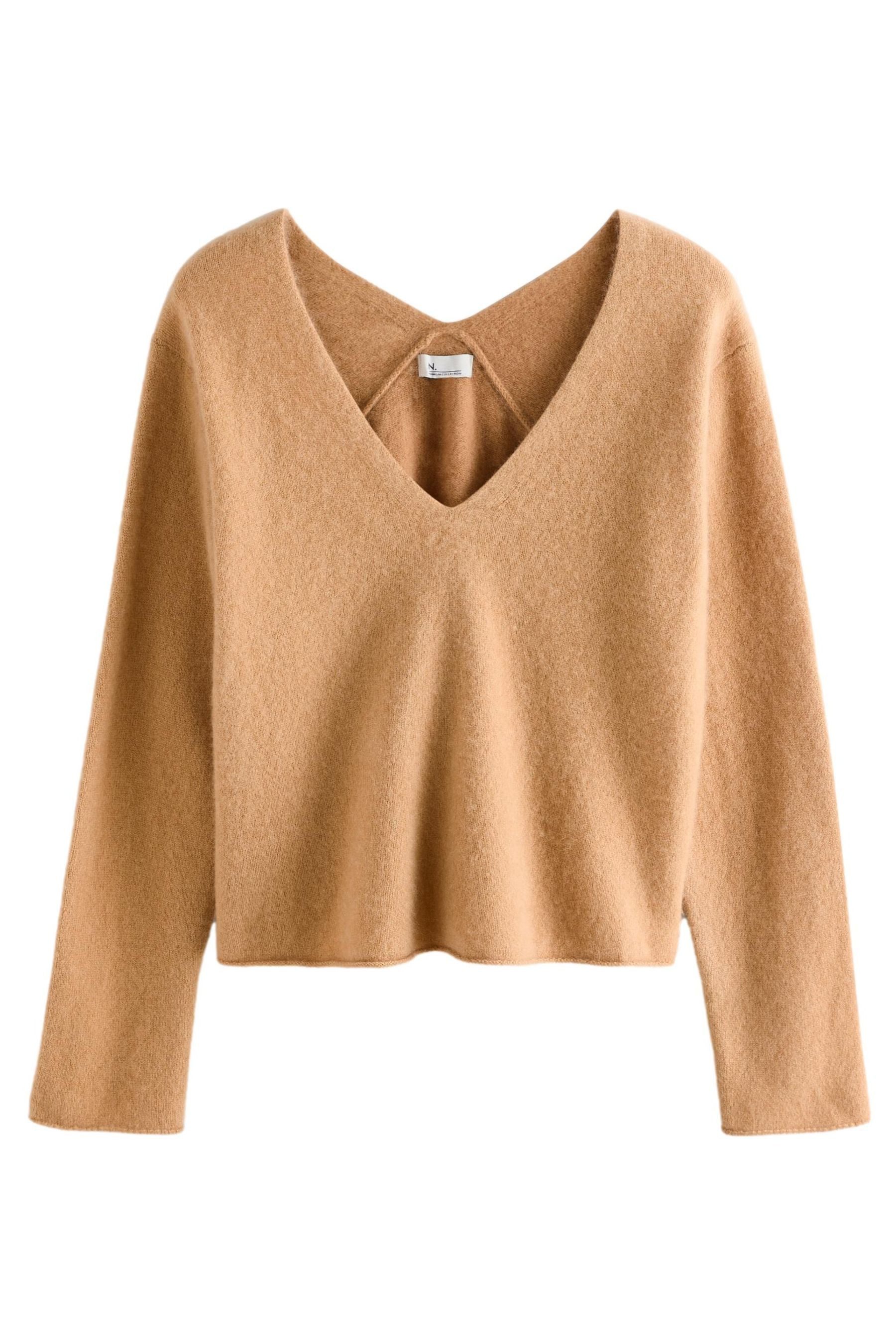 Next Kaschmirpullover PREMIUM Strickpullover V-Ausschnitt 100% günstig online kaufen