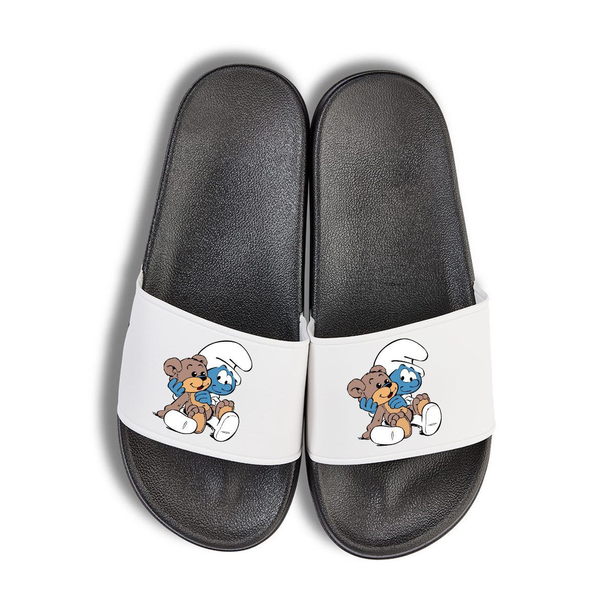 Baby Schlumpf Unisex Badelatschen Flip Flops Badeschuh
