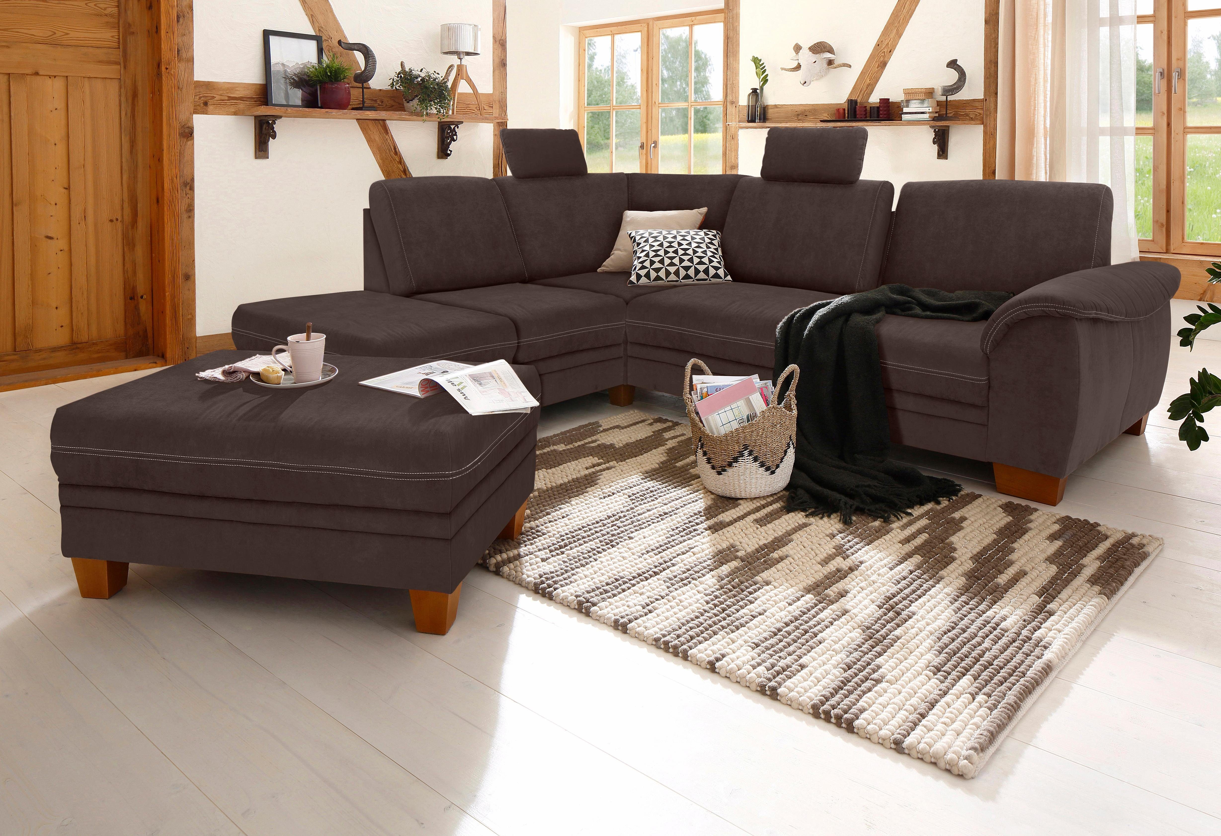 Home affaire Ecksofa Husum L-Form, mit günstig online kaufen
