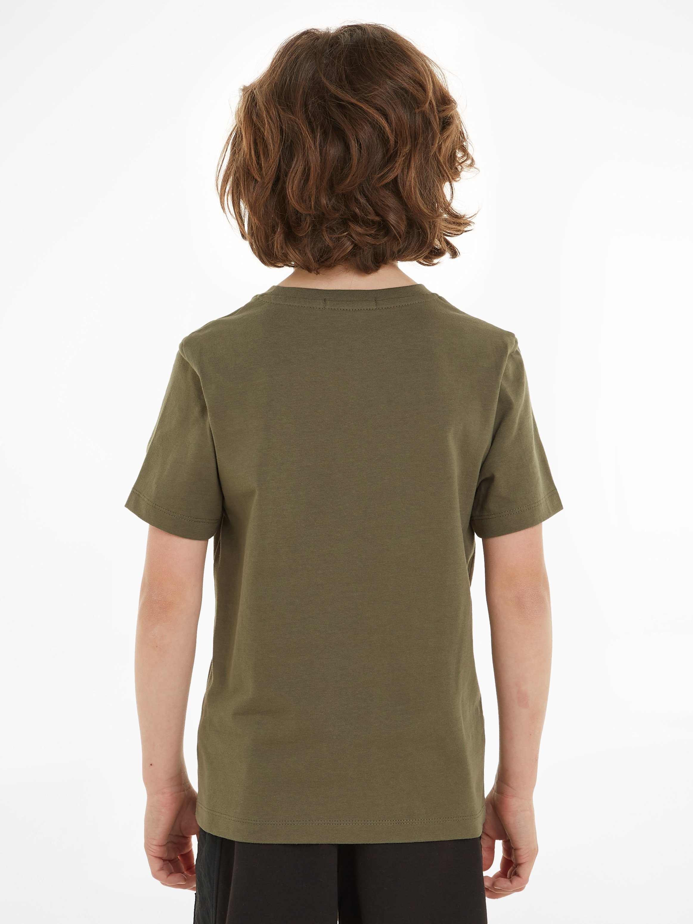 MONOGRAM Klein Olive Dusty Jeans T-Shirt SS T-SHIRT CK Calvin