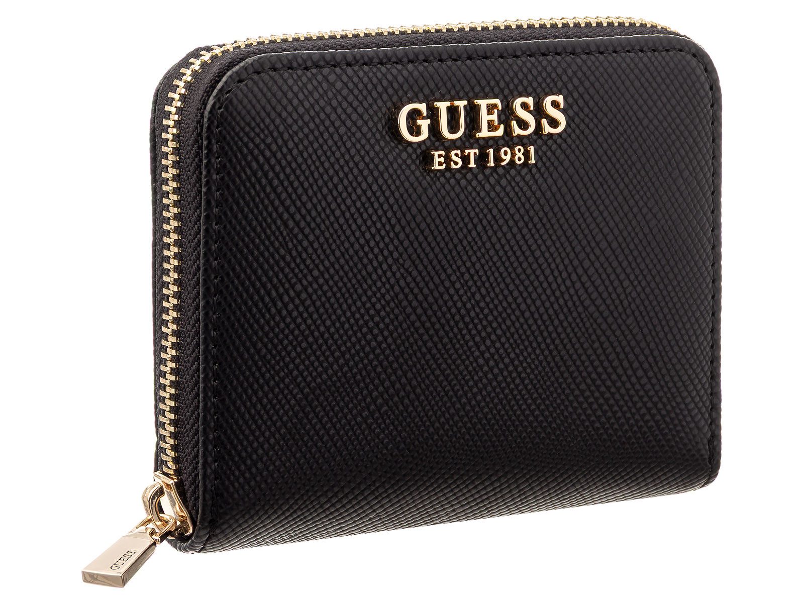 Guess Geldbörse SWZG7459137 LAUREL II SLG SMALL ZIP AROUND Woman (Stück, 1-tlg., 1), Logoschriftzug