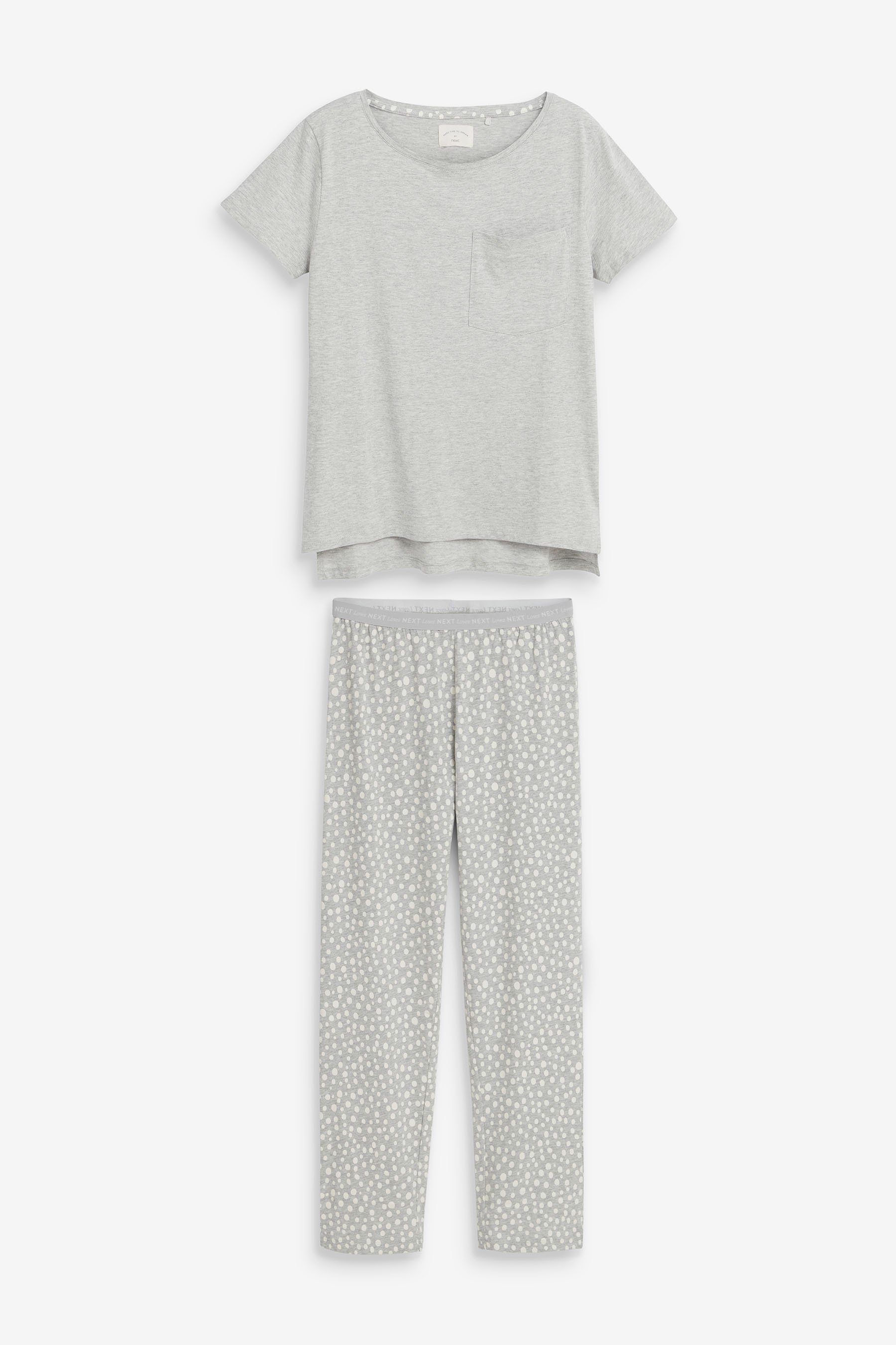 Baumwollgemisch Next aus Pyjama Pyjamas tlg) (2