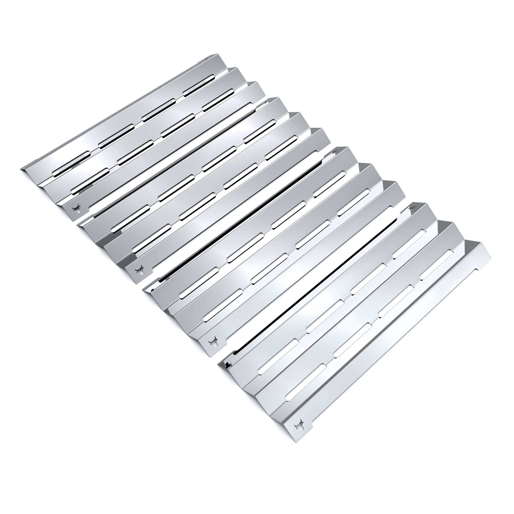 tuning-art Grillerweiterung GA22 Brennerabdeckung Set V2A Edelstahl für Napoleon Triumph T495