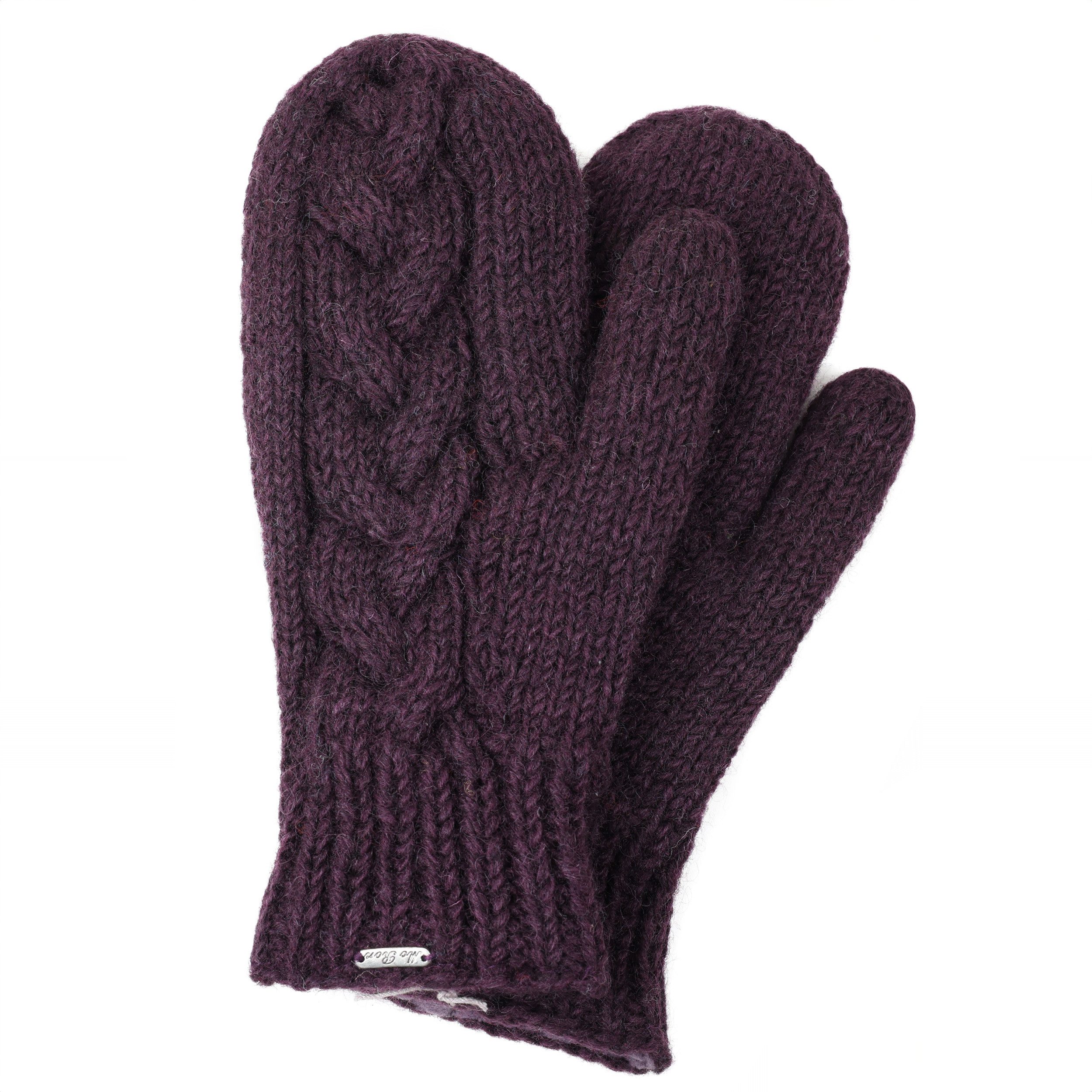 McRon Strickhandschuhe Fäustlinge Modell Clara mit günstig online kaufen