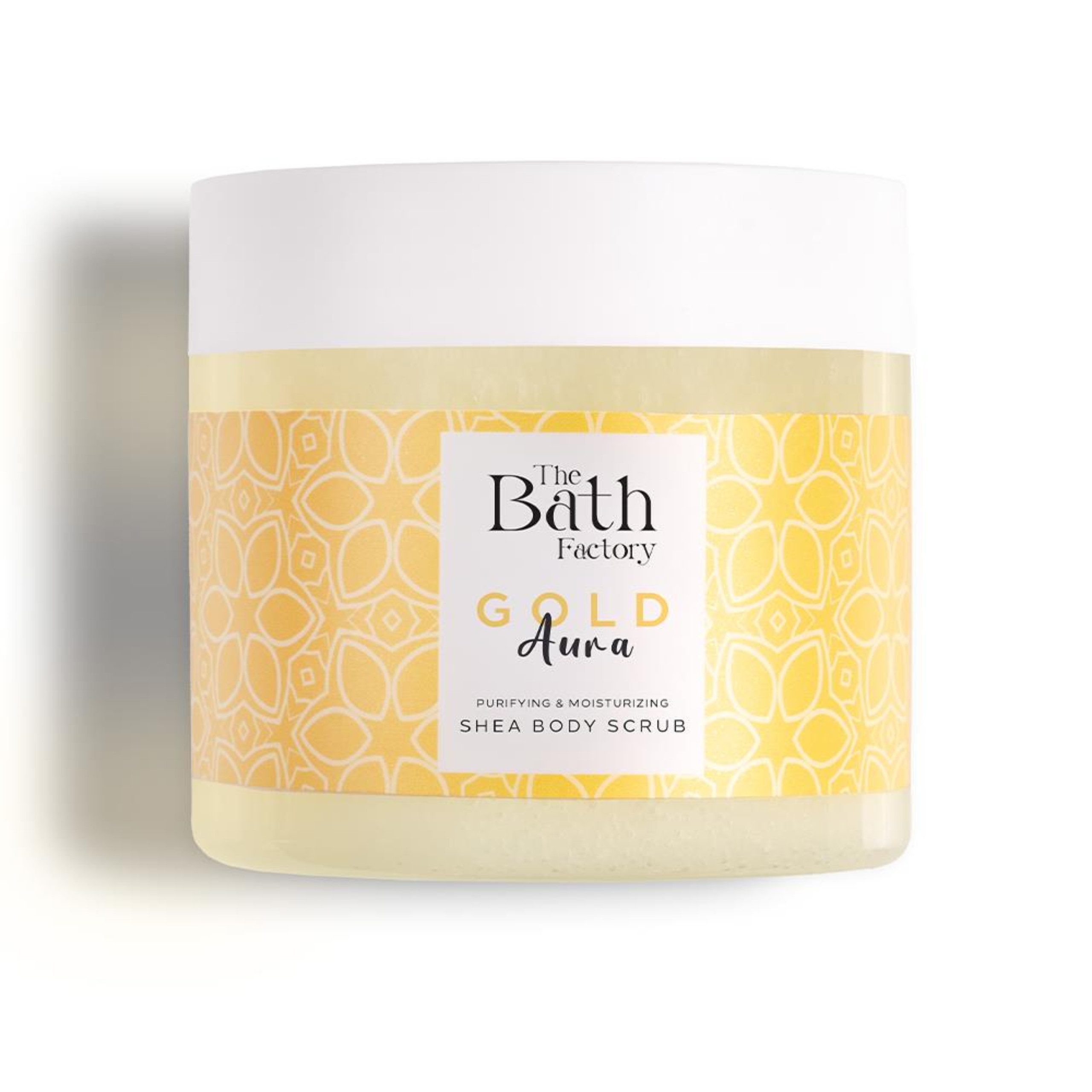 The Bath Factory Körperpeeling Gold Aura Body Scrub – Mystische Pflege für strahlende Haut