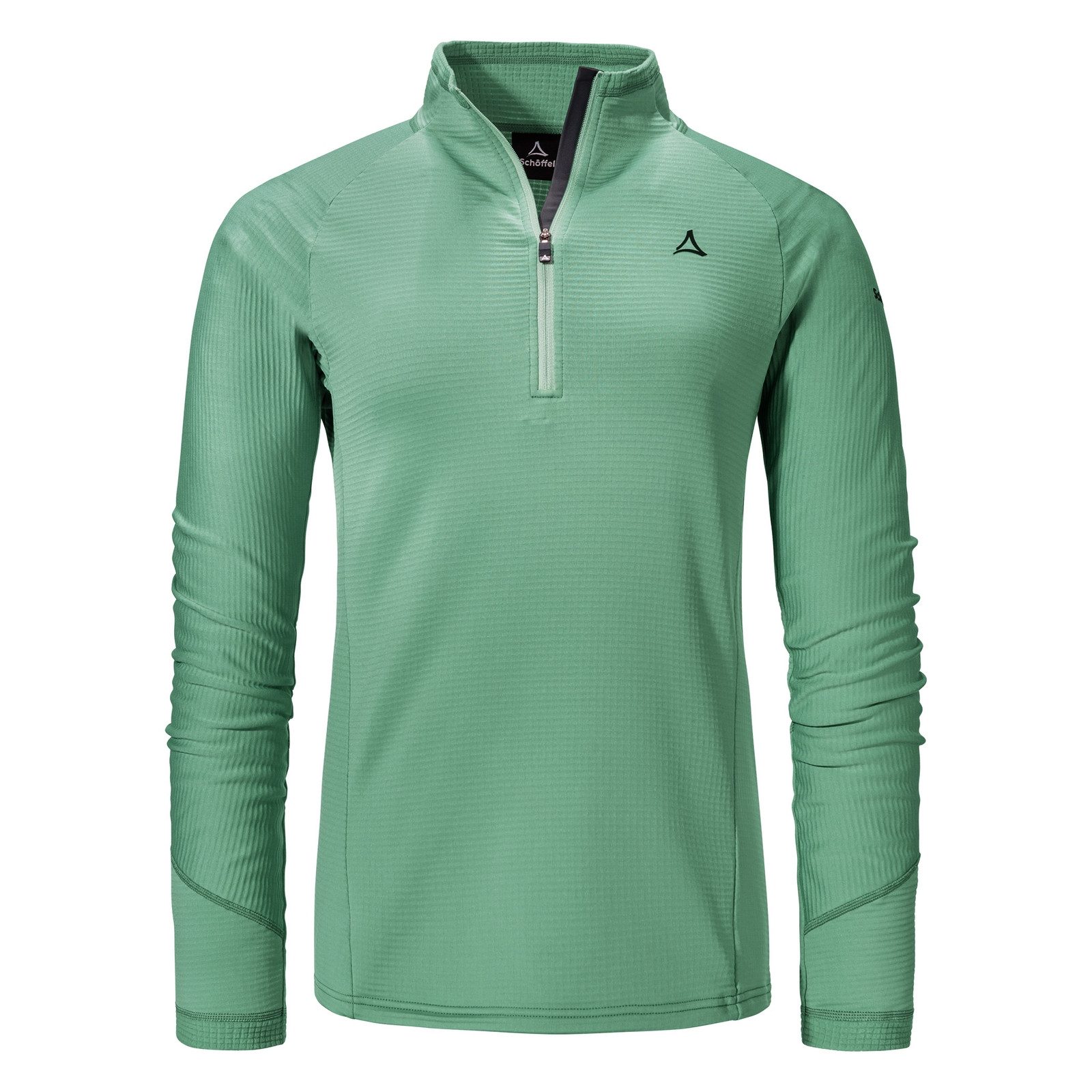 Schöffel Stehkragenpullover Cascata mit Waffelmuster innen