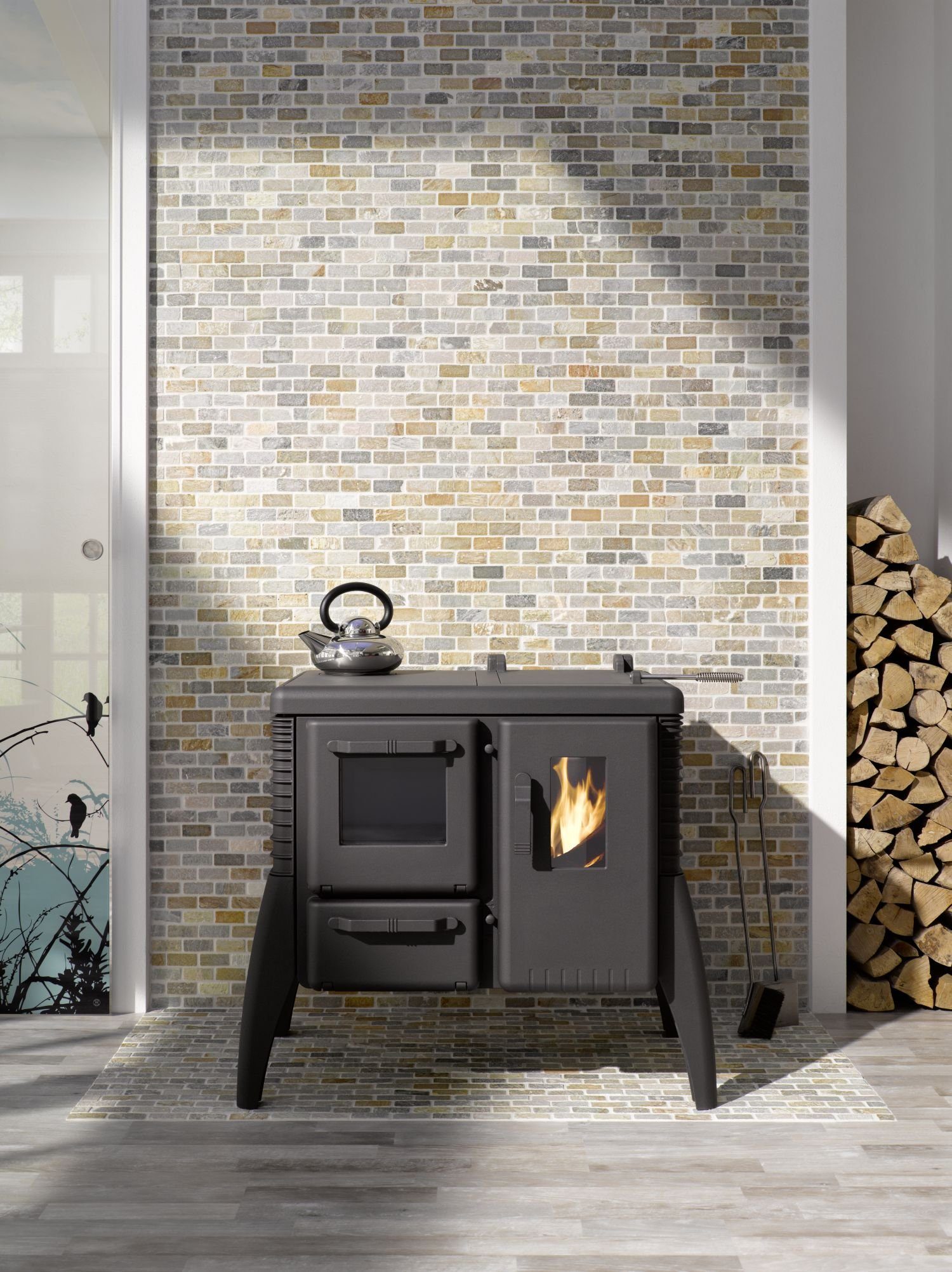 grau Brick Boden Mosaikfliesen Mosani Dusche Fliese Mosaik beige Naturstein Quarzit Wand