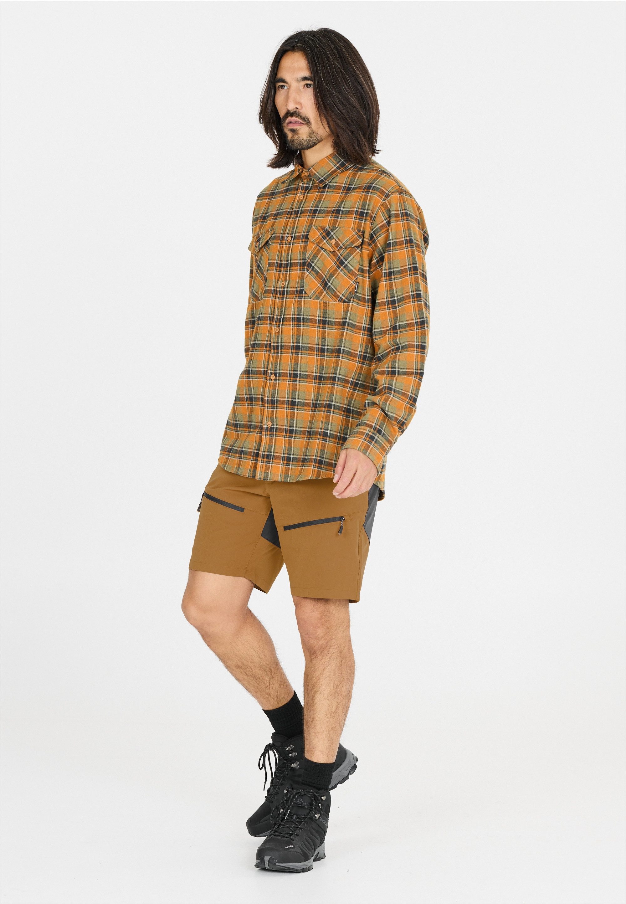 WHISTLER Shorts mit 4-Wege-Stretch-Material
