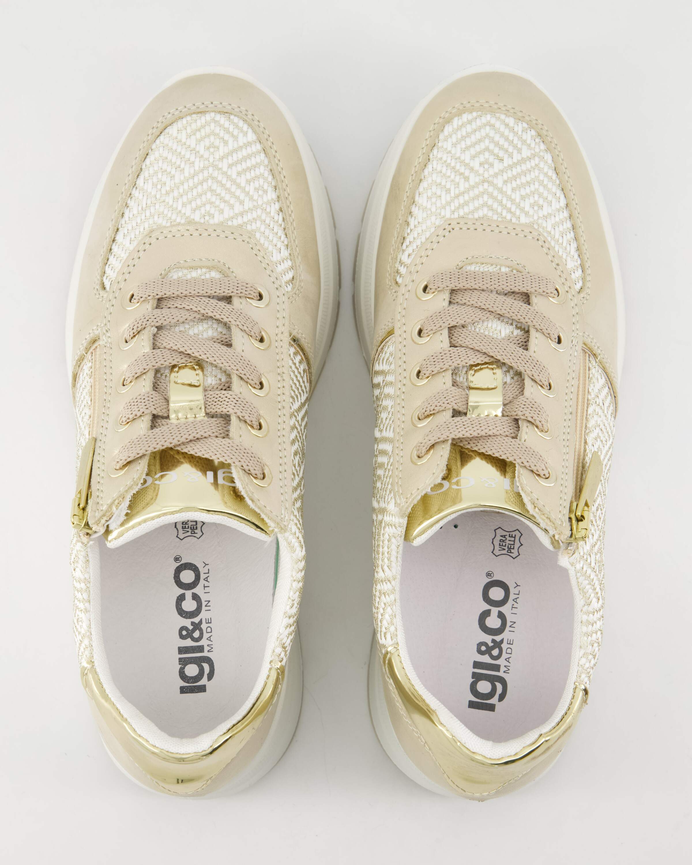 IGI & CO DKO 76613 Sneaker Obermaterial: Leder und Sonstiges Material