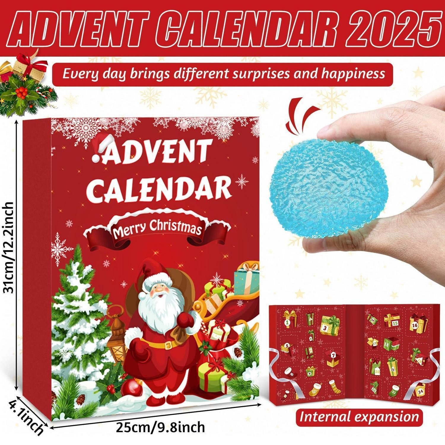 LuxusKollektion Spielzeug-Adventskalender Adventskalender 2026 Fidget Spielzeug 24 Tage – Bild 2 von 5