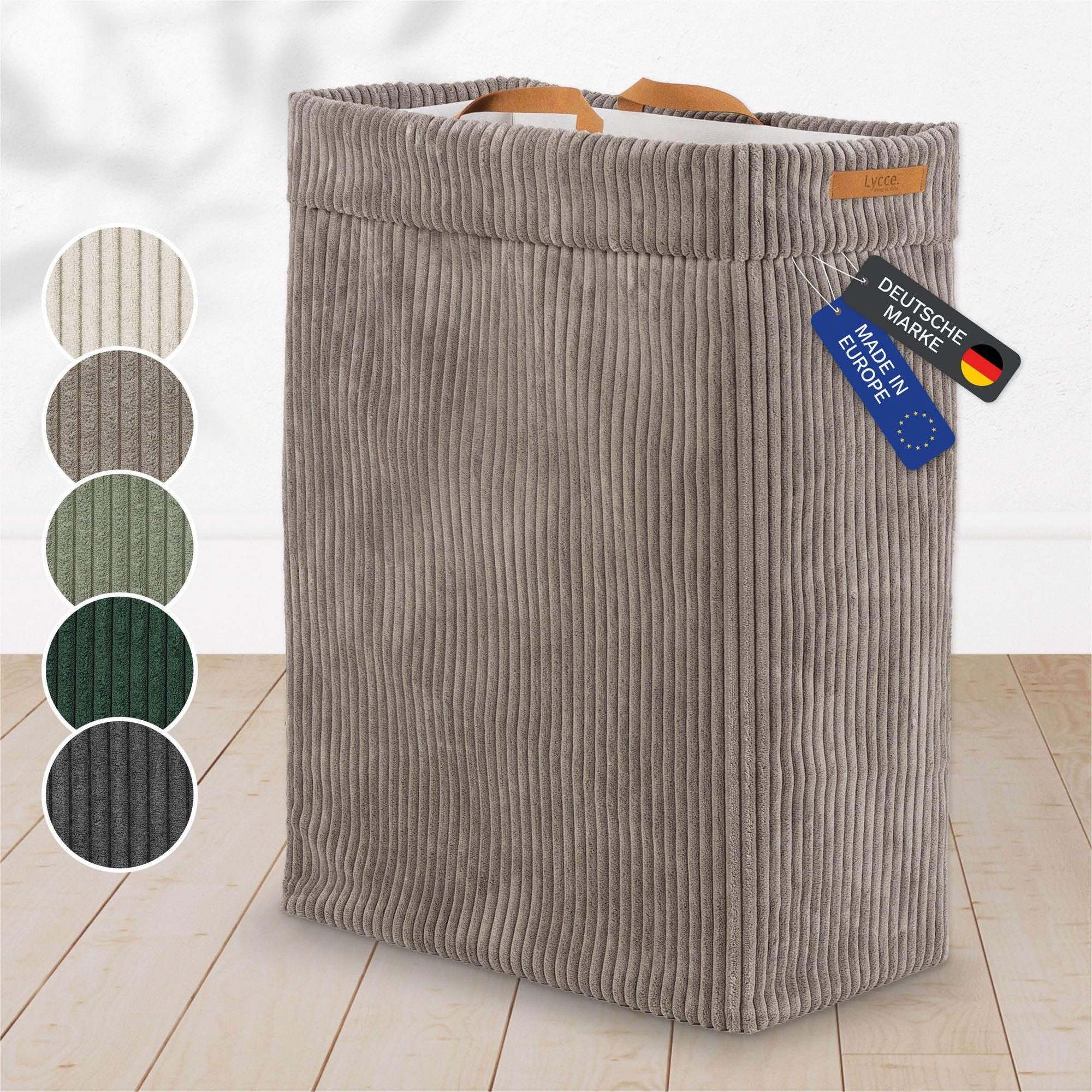 Lycce Wäschekorb Lycce Wäschekorb Cord – faltbar, waschbar & perfekt für Ni günstig online kaufen