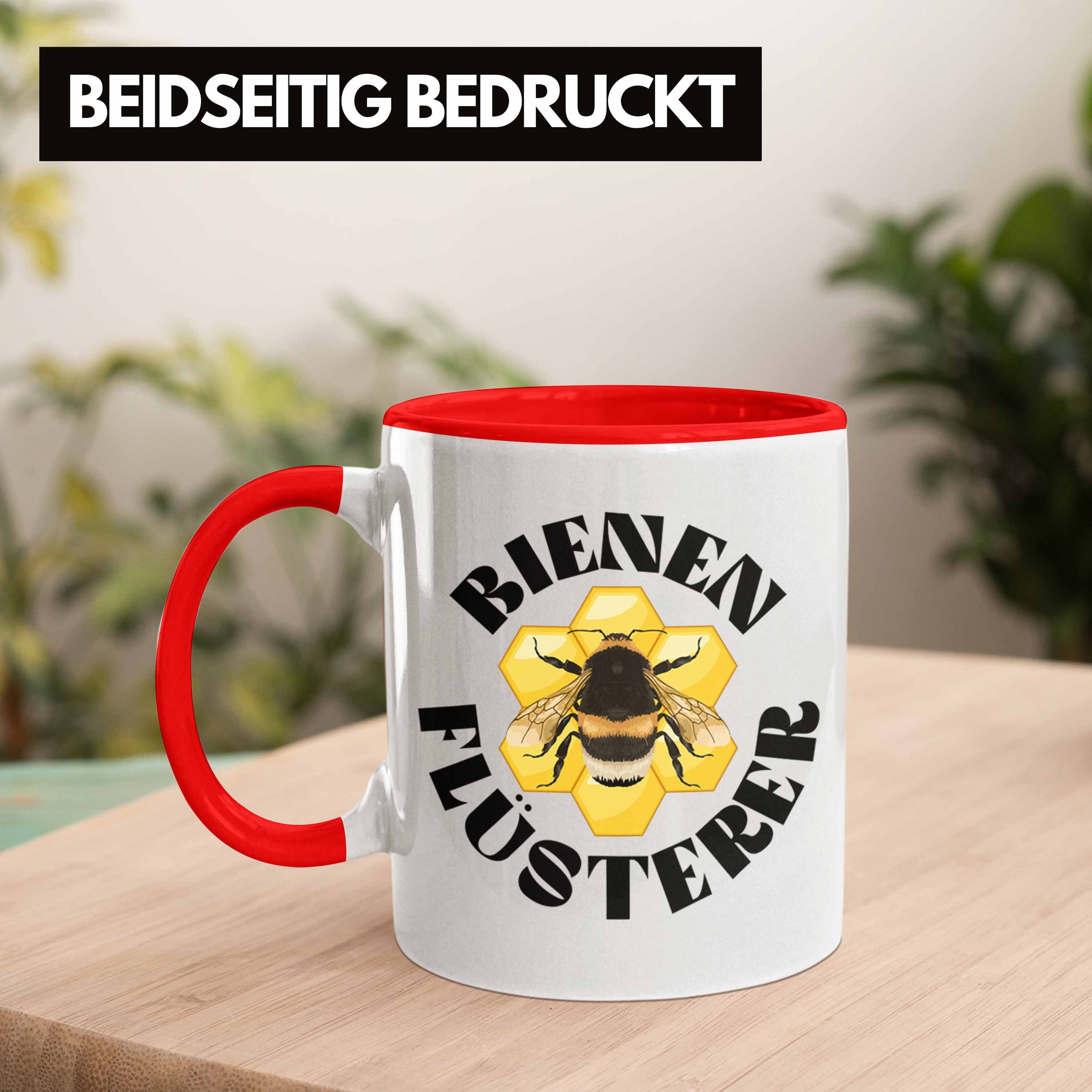 Lustig Geschenke Geschenke Imker - Bienenzüchter Bienenzucht Rot Zuebhör Bienen Tasse Trendation Trendation Kaffeetasse Tasse Geschenkideen