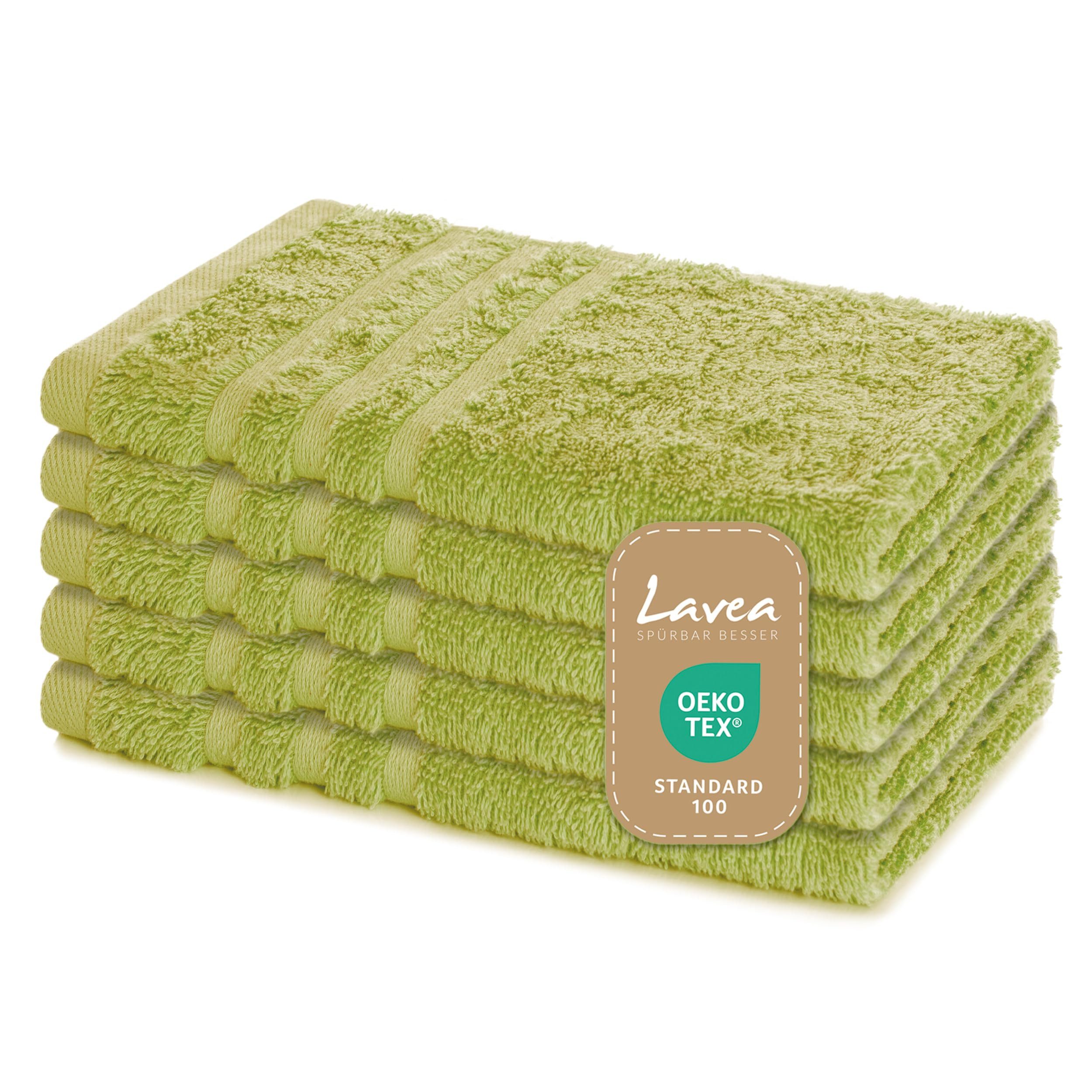Lavea Handtuch Set saugstarke Frottierserie Elena, günstig online kaufen
