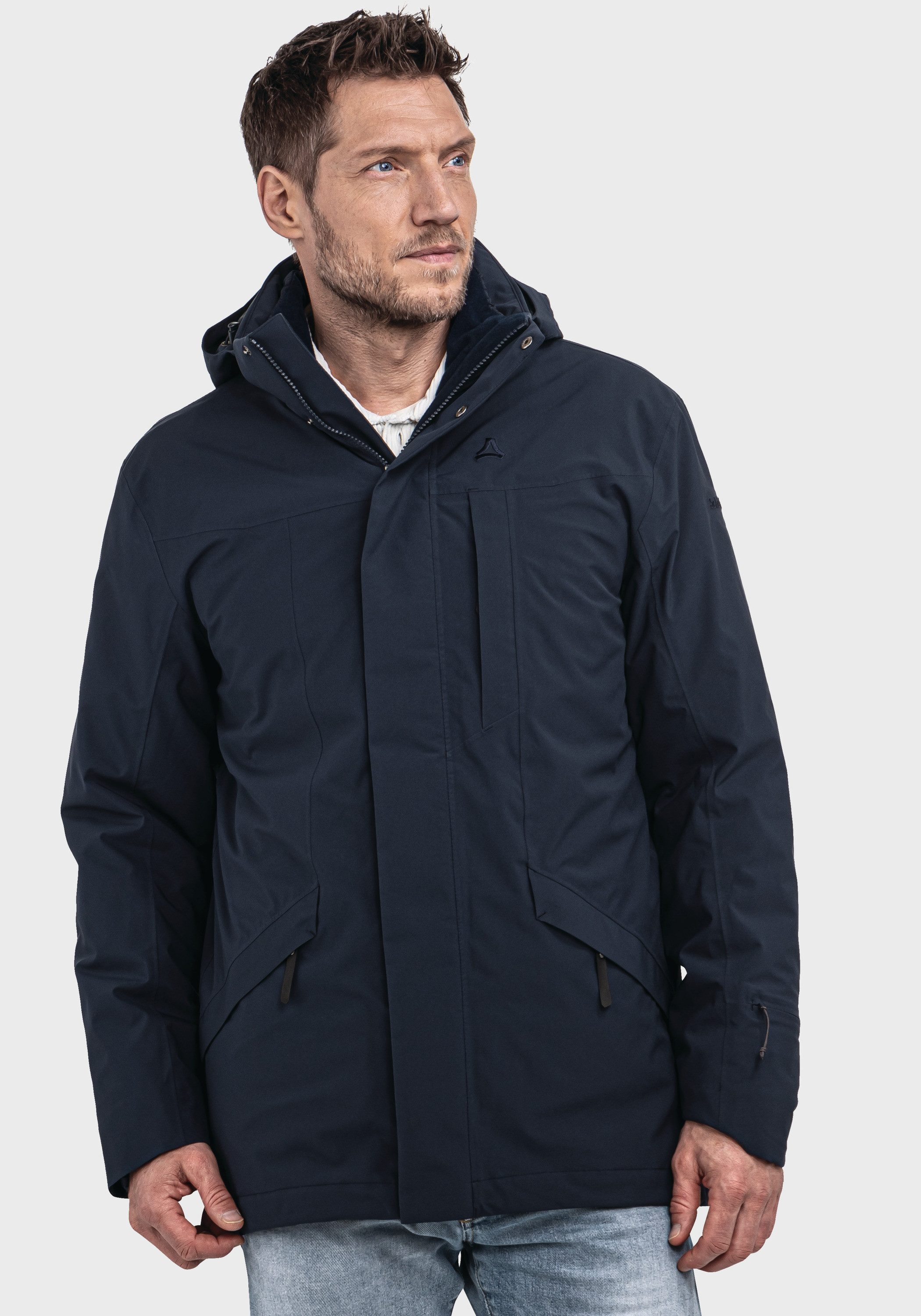 Schöffel Doppeljacke 3in1 Parka Style Borkol MNS