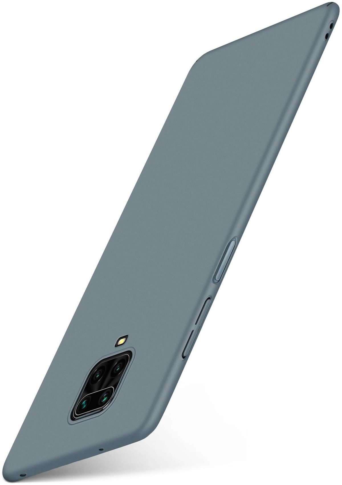 moex Handyhülle moex® Alpha Case für Xiaomi Redmi Note 9 Pro, Hülle ultra dünn, Hardcase Back Cover, Schutzhülle Minimalistisch