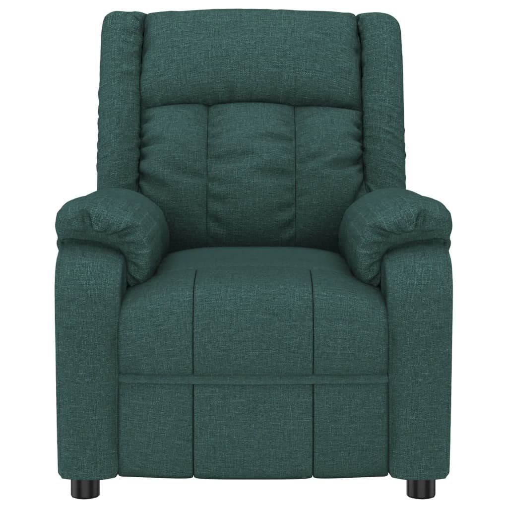 vidaXL Sessel Relaxsessel Dunkelgrün Stoff (1-St) günstig online kaufen