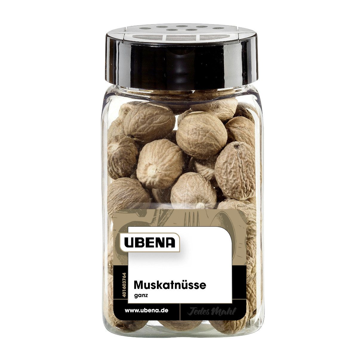 UBENA Gewürz, Ubena Muskatnüsse ganz herzhaftes reichhaltiges Aroma Packung 250g