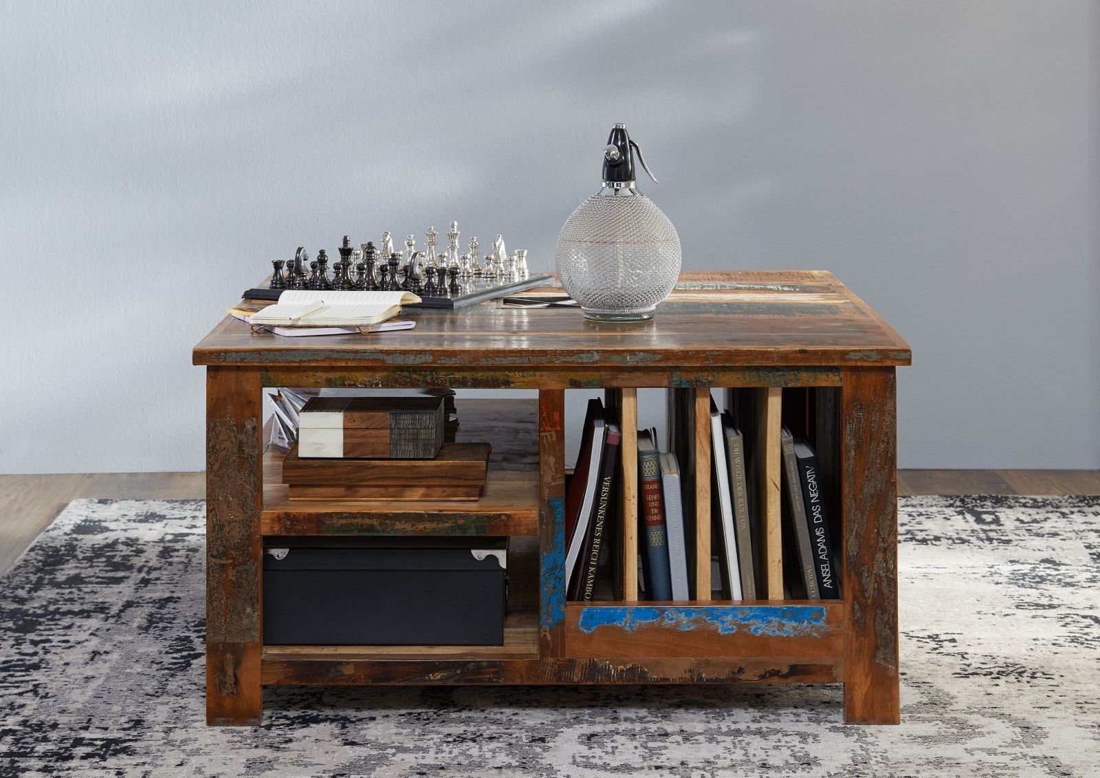 Massivmoebel24 Couchtisch NATURE OF SPIRIT (Massivholz, Massivholztisch), A günstig online kaufen