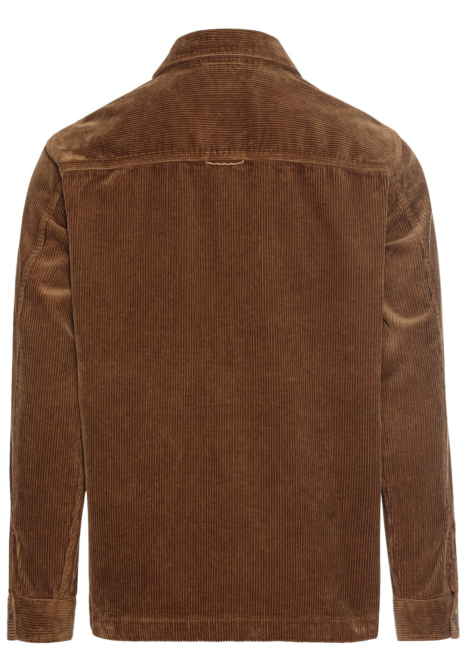 camel active Langarmhemd Cord Overshirt aus günstig online kaufen