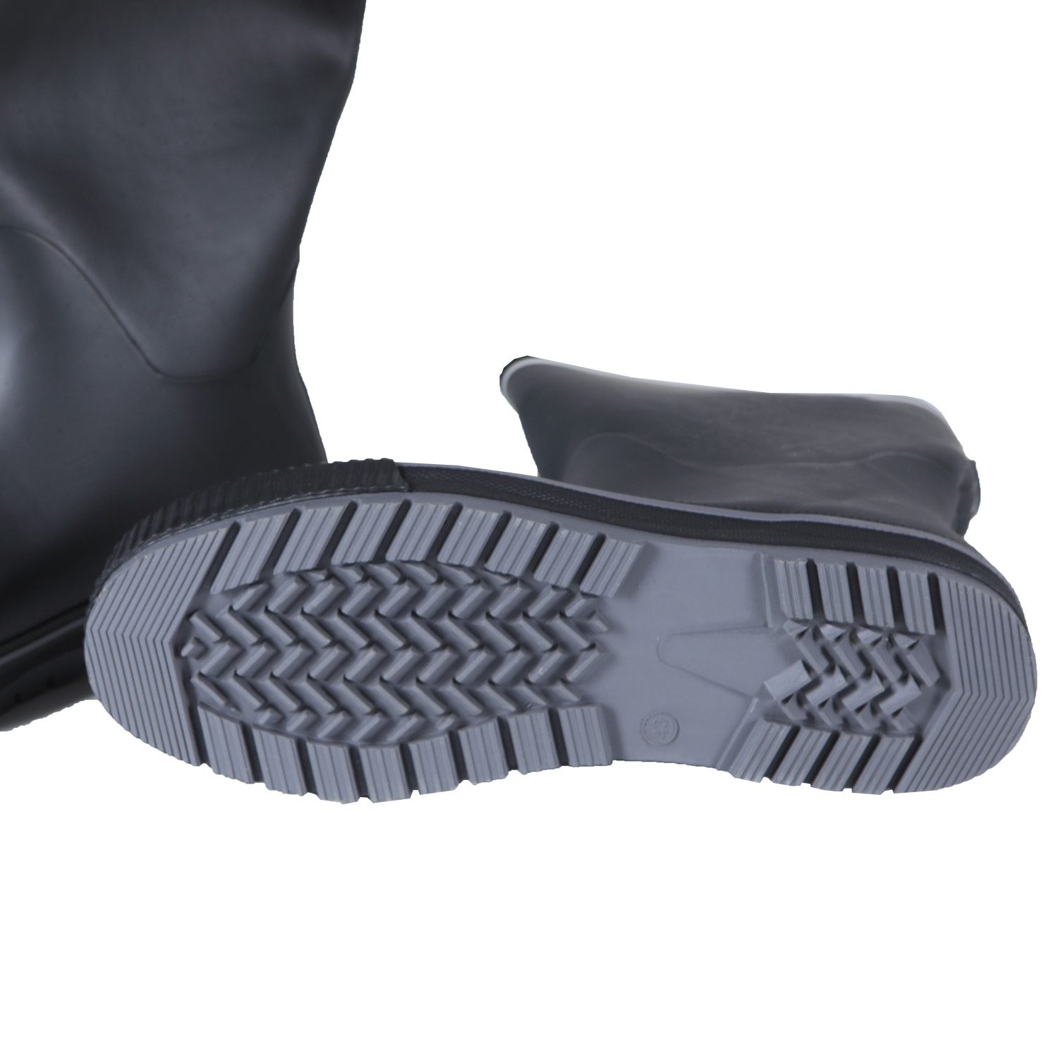 Home4Living Gartenstiefel Herren Regenstiefel schwarz rutschfest Gummistief günstig online kaufen