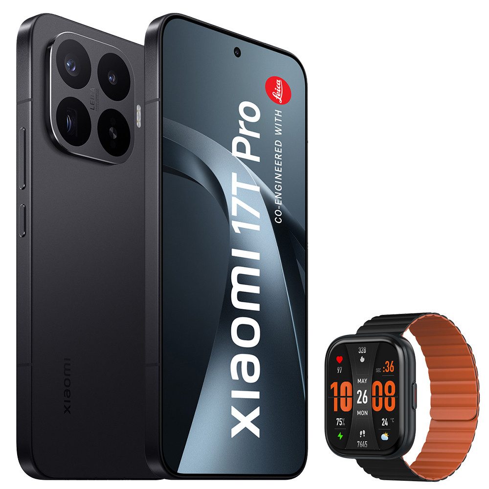 Xiaomi 17T Pro 12+512GB Smartphone & Smartwatch Handy (50 MP Kamera)