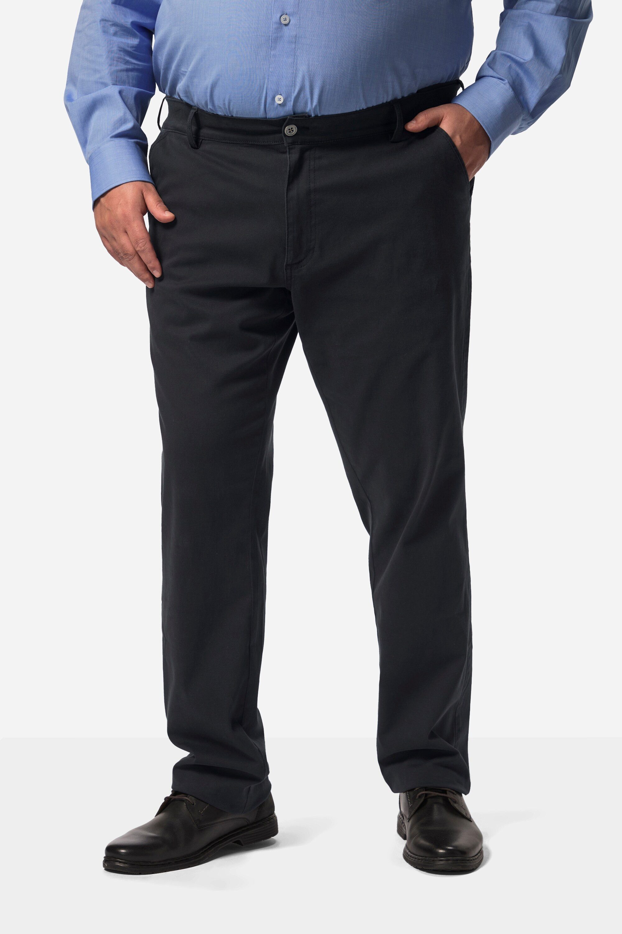 Boston Park 5-Pocket-Jeans Boston Park Twillhose Traveller-Bund FlatFront
