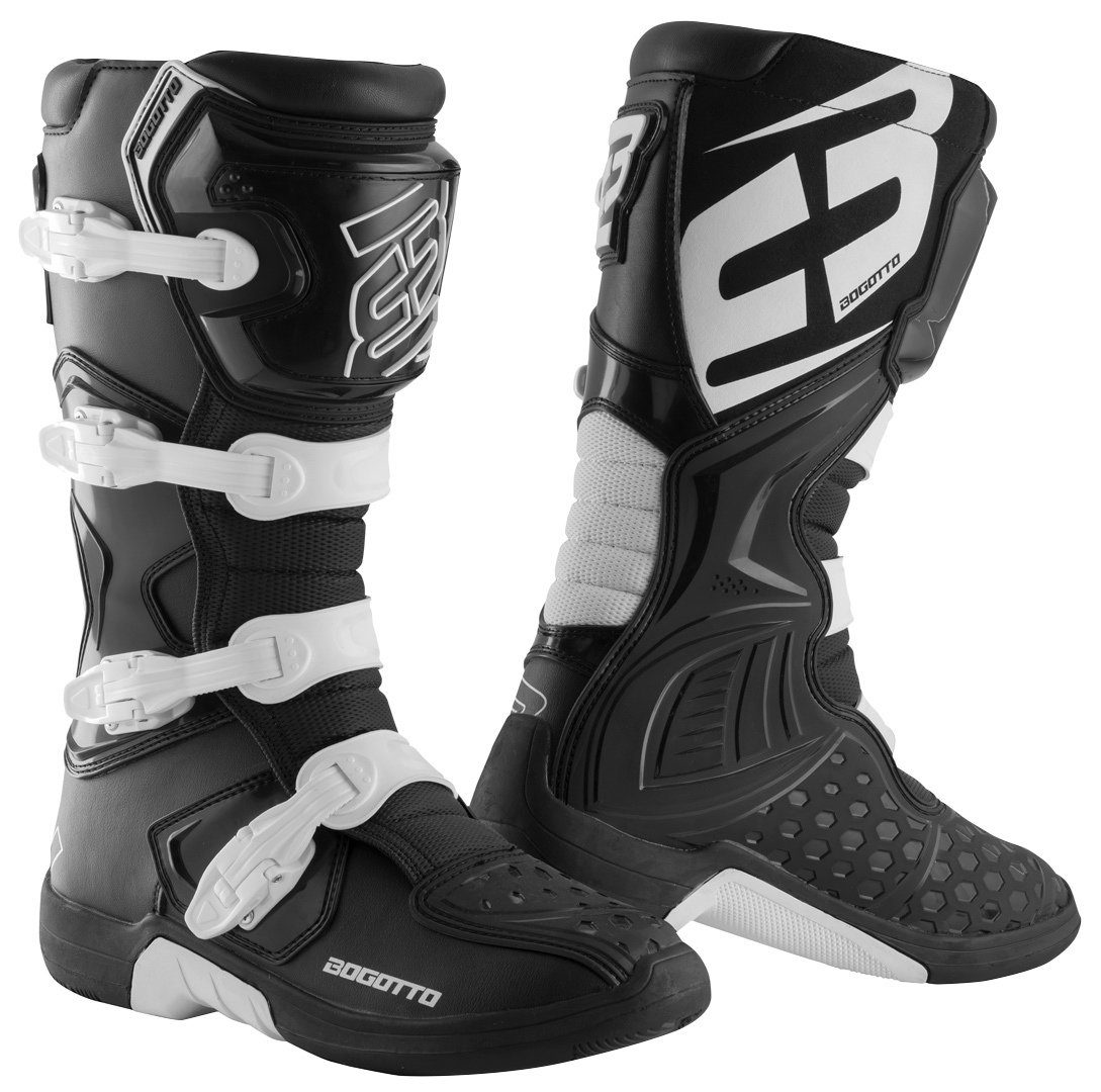 Bogotto MX-5 Motocross Stiefel Motorradstiefel wechselbare Sohlen