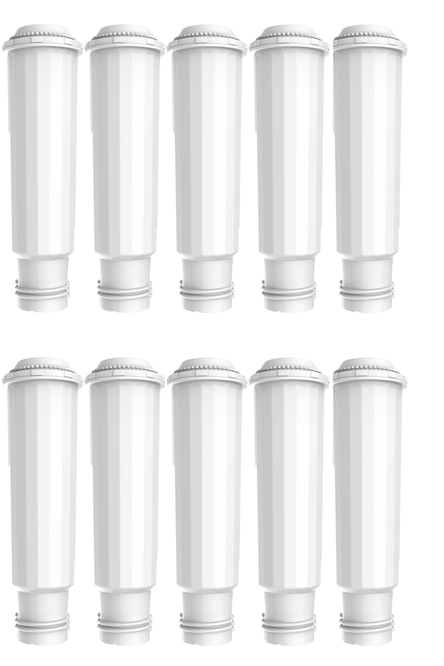 Comedes Wasserfilter Comedes 10er Set kompatibel Krups, Melitta und Nivona Kaffeeautomaten, Zubehör für ähnlich wie Krups Claris F-088, Nivona NIRF 700, Jura 7525, Melitta Pro Aqua, ähnlich wie Krups Claris, Jura 7525, Melitta