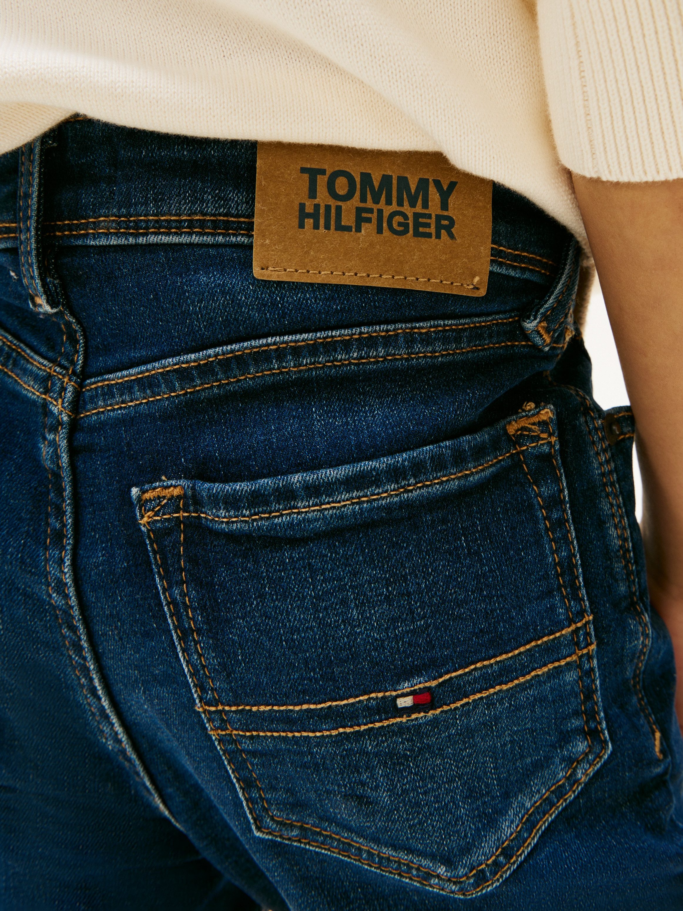 Tommy Hilfiger Straight-Jeans BOYS SCANTON Y Für Kinder und Jugendliche