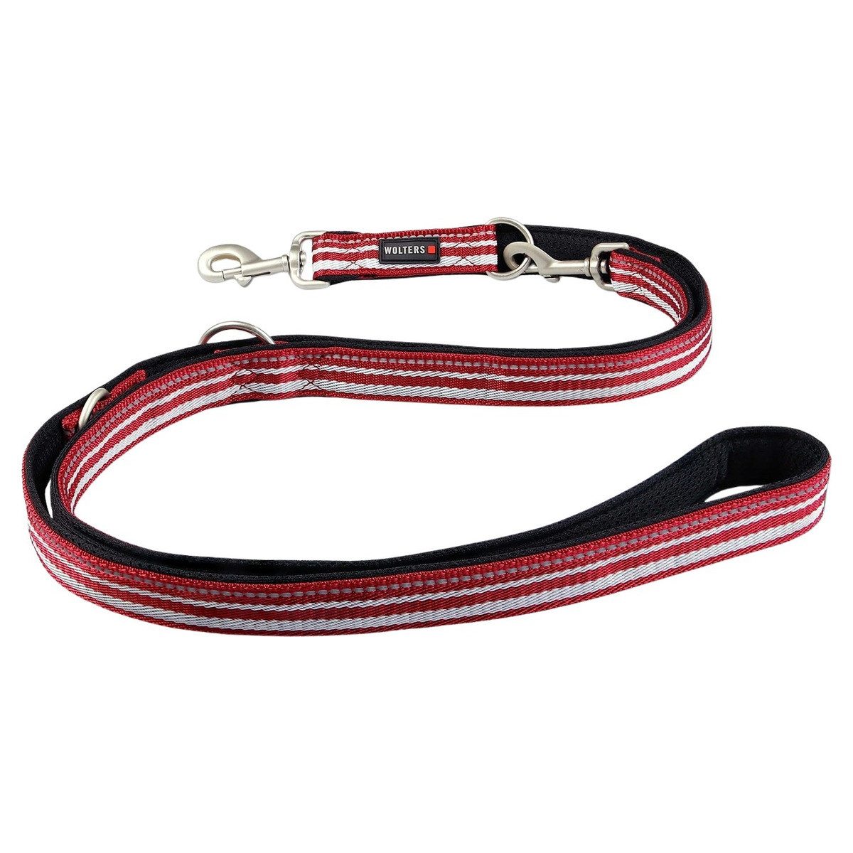 Wolters Hundeleine Führleine Active Pro rot/schwarz