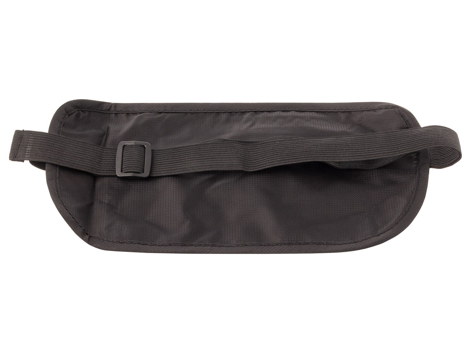 Franky Gürteltasche Bauchtasche für Reisen – flach, sicher & unter Kleidung tragbar (ein Stück, 1-tlg., ca. B/H/T 26/13/3 cm), verstellbarer Bauchgurt