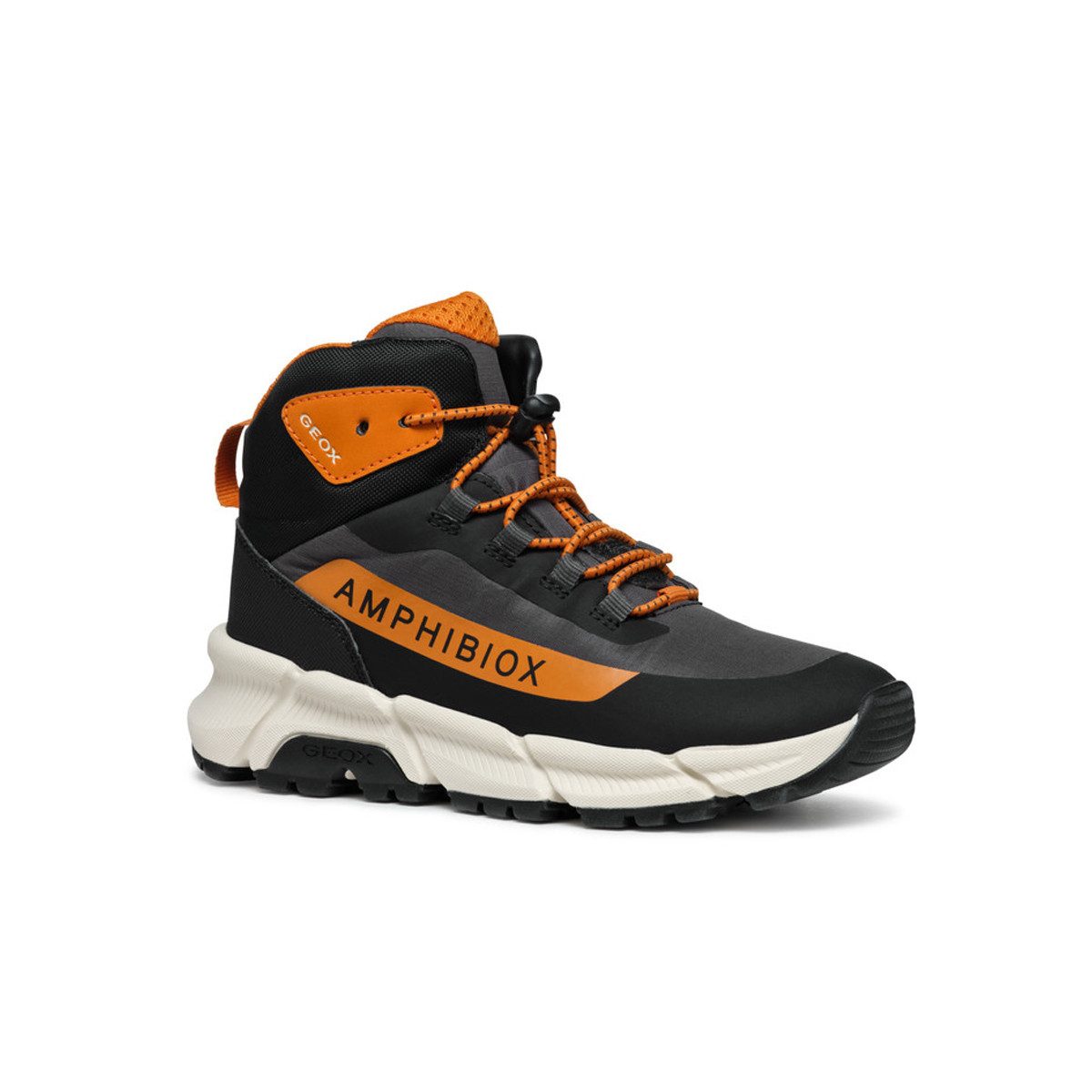 Geox GEOX FLEXYPER, Boots, Grau, kombiniert, Kinder Stiefel