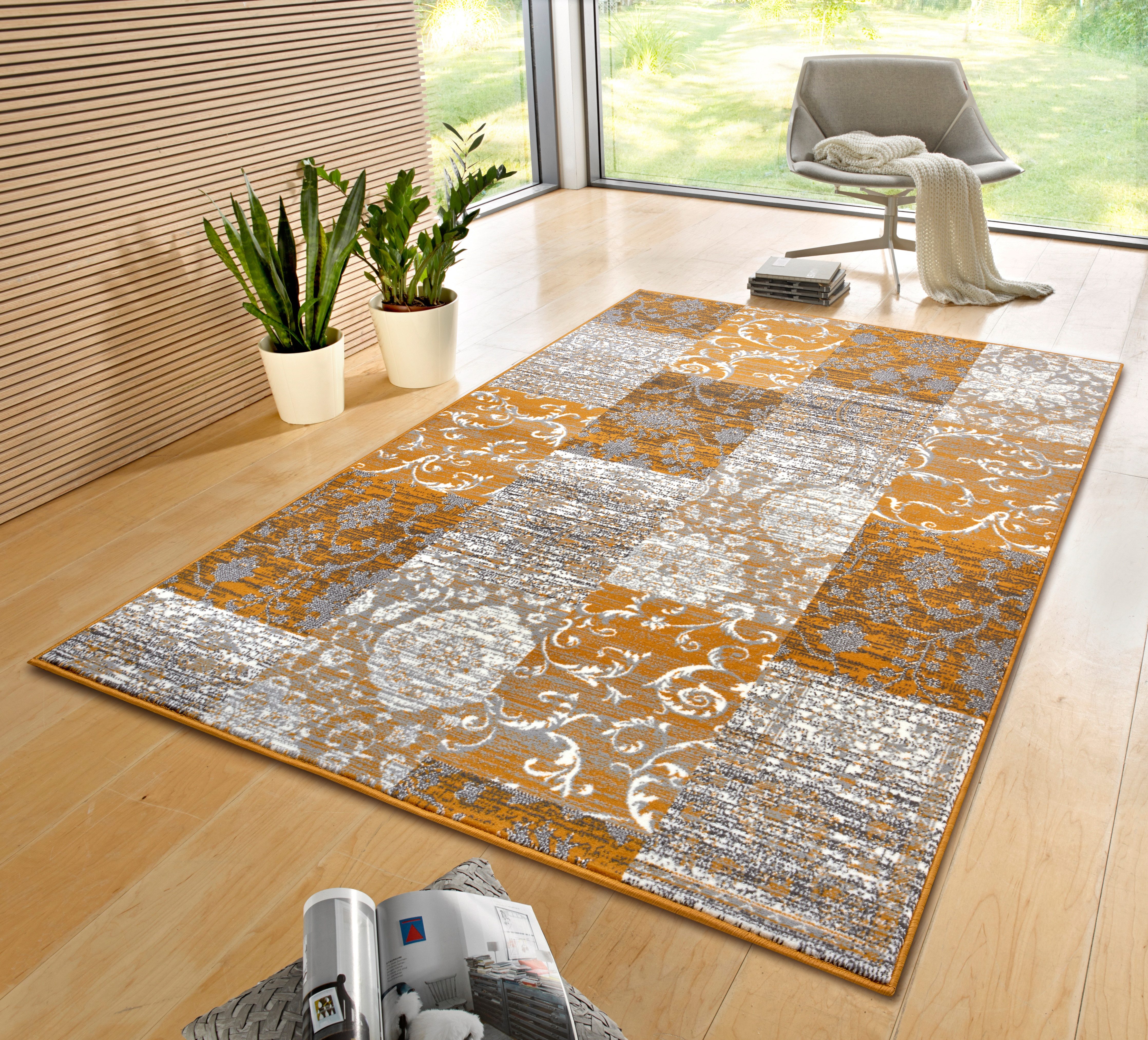 HANSE Home Teppich "Bloques" rechteckig 9 mm Höhe Kurzflor, Weich, Mehrfarb günstig online kaufen