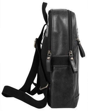 Sansibar Laptoprucksack, echt Leder