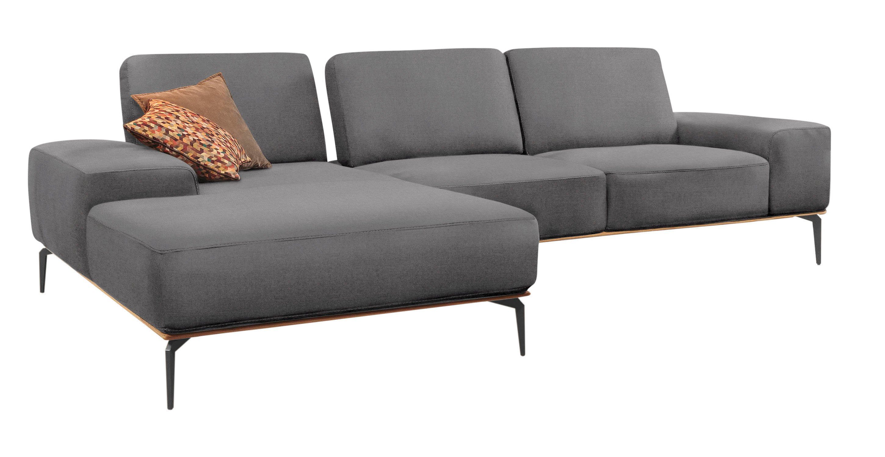 W.SCHILLIG Ecksofa "run, Designsofa mit tollem Sitzkomfort, bequem, L-Form" günstig online kaufen