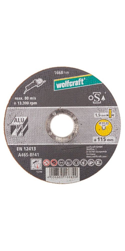 Wolfcraft Schleifpapier 1669999