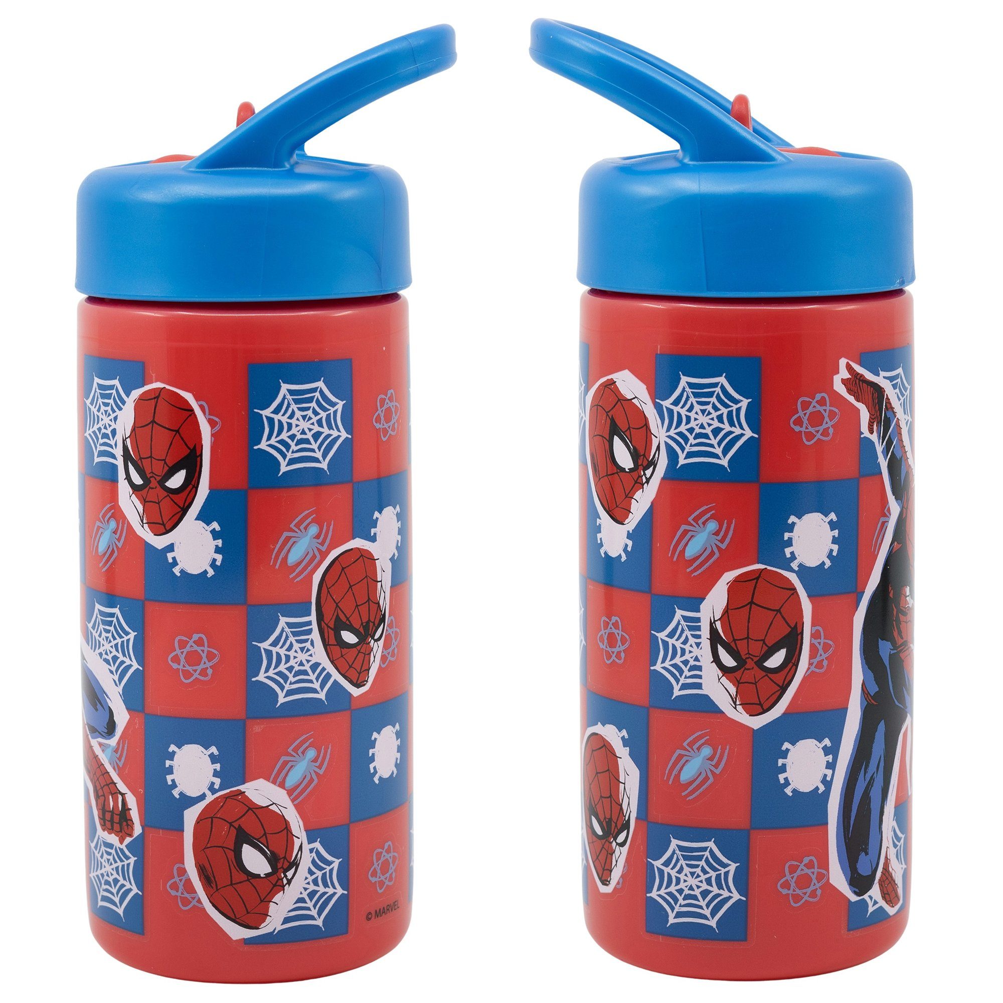 MARVEL Trinkflasche Marvel Spiderman Sportflasche Wasserflasche Flasche 410 ml