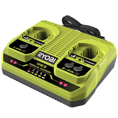 Ryobi 18 V ONE+ Duo-Akku-Ladegerät RC18240 Werkzeug-Akku-Ladetechnik