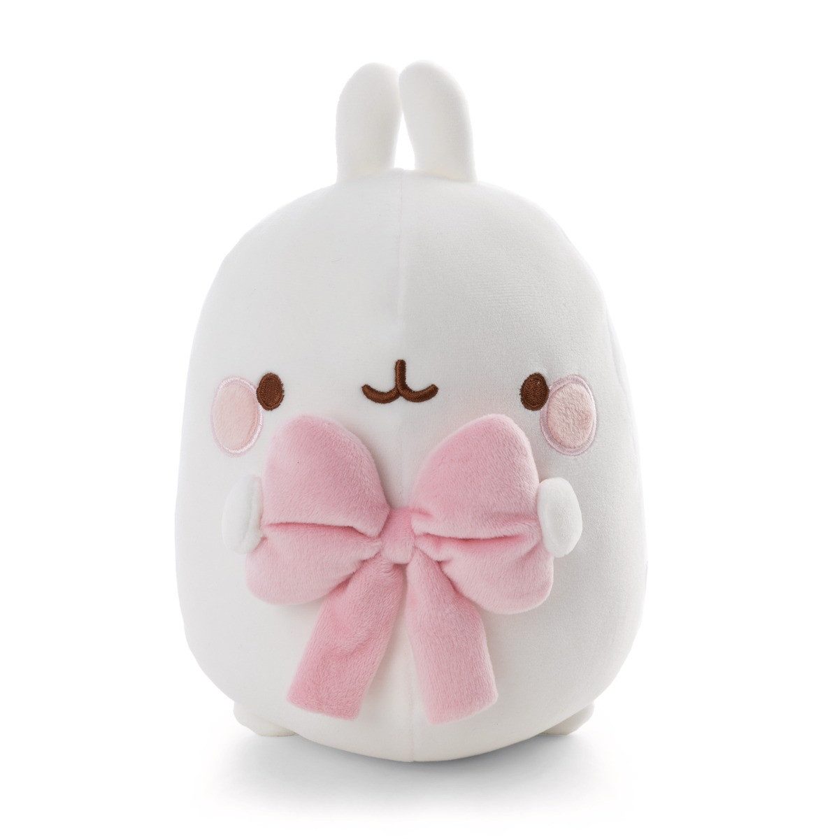 Nici Plüschfigur NICI Plüsch MOLANG mit Schleife weiß 16cm Geschenkverpackung