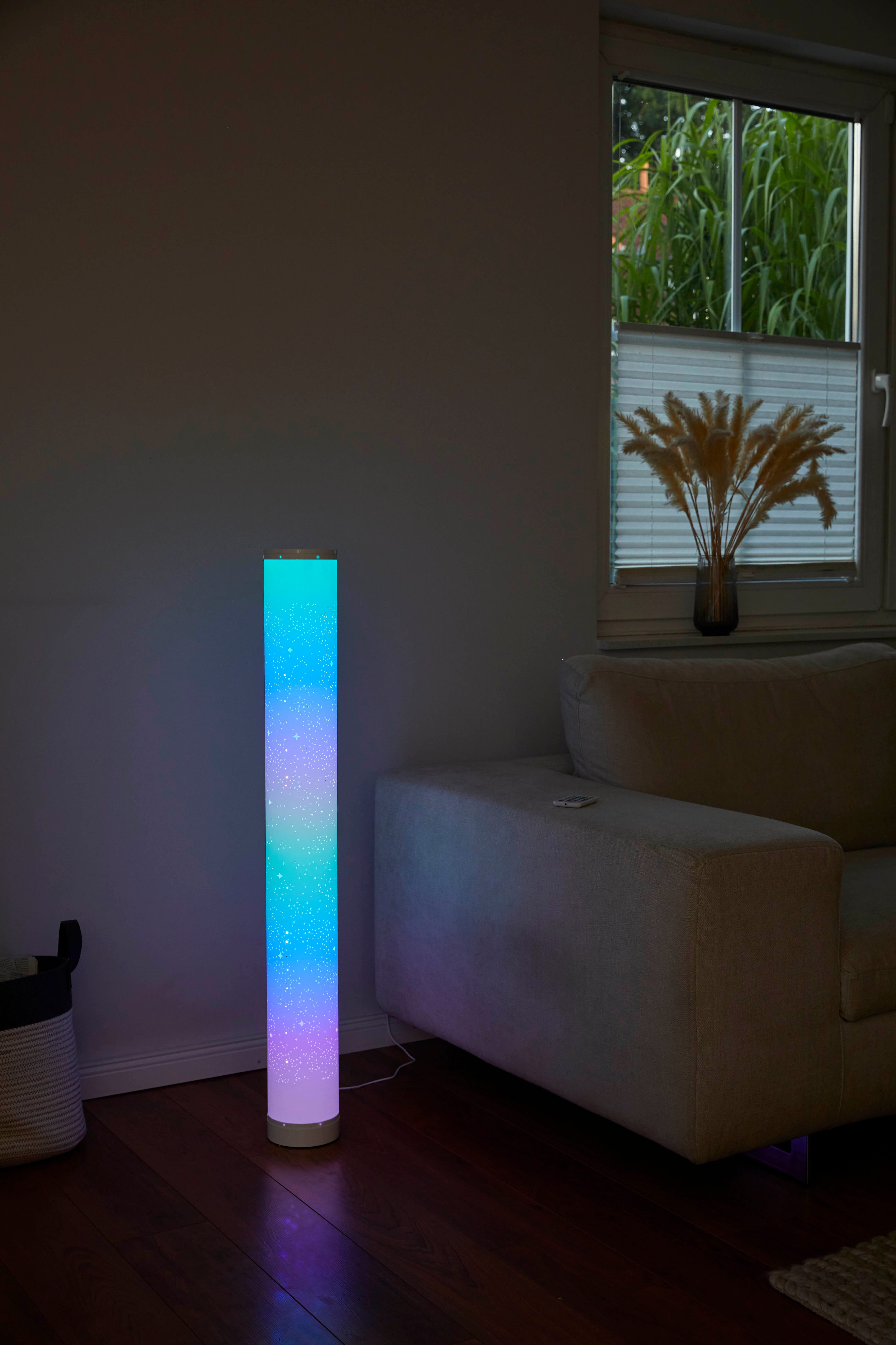 Northpoint LED Stehlampe DIY Bausatz Digitale Lichtsäule RGB Soundsensor dimmbar