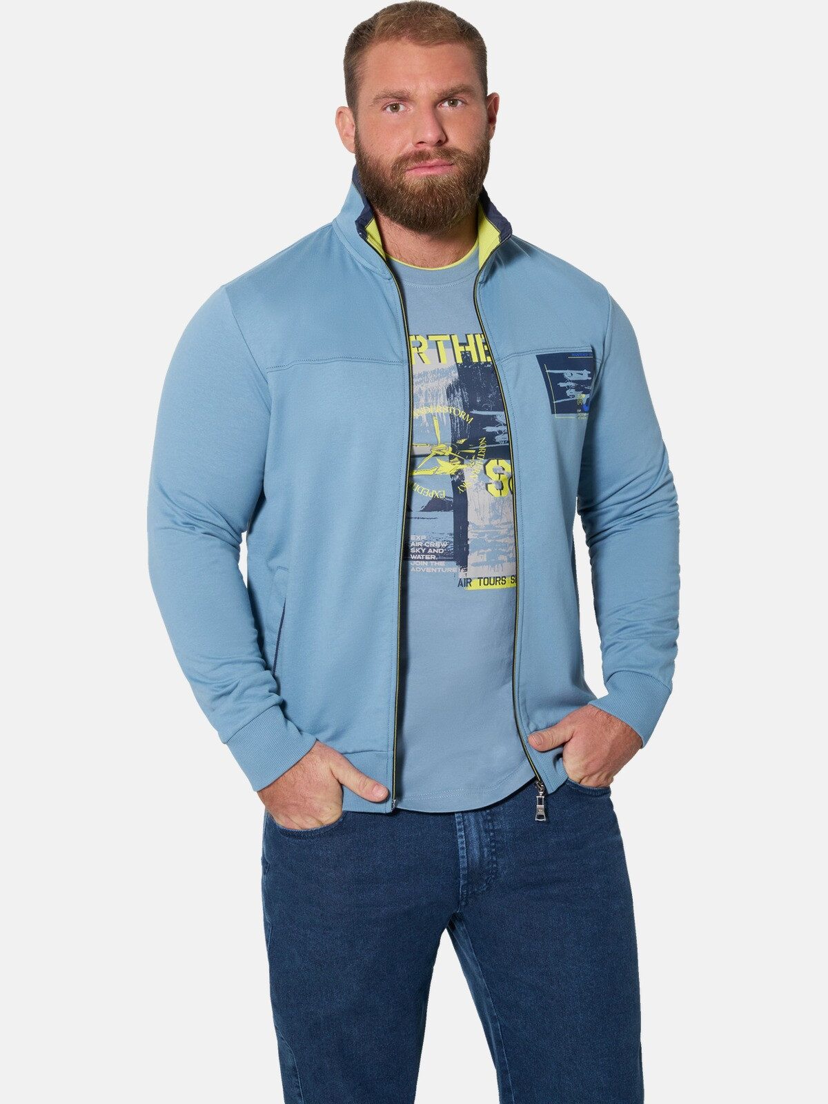 Jan Vanderstorm Sweatjacke RONIG