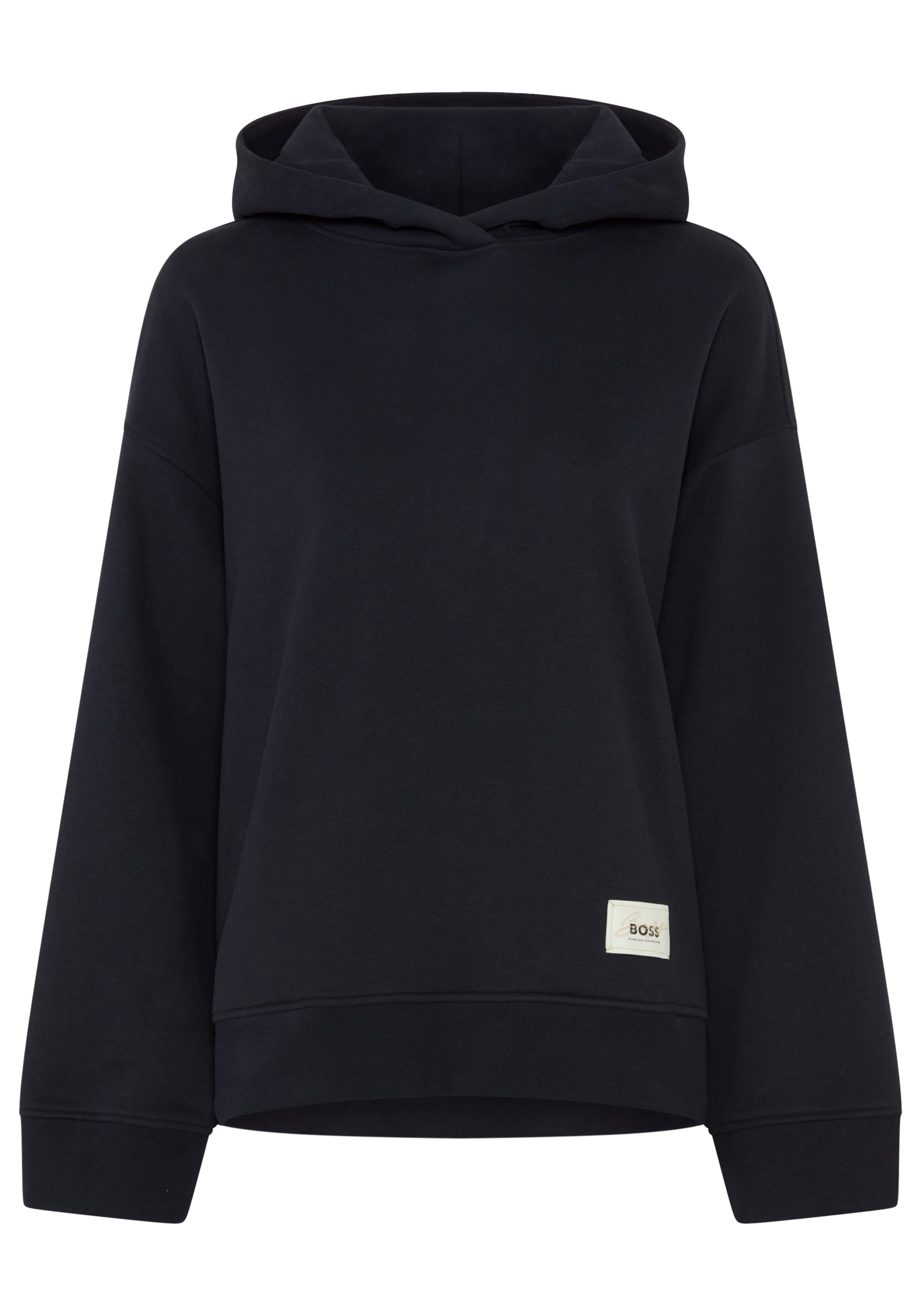 BOSS ORANGE Hoodie Everlast Premium Damenmode mit dezenten Taschen, Relaxed Fit
