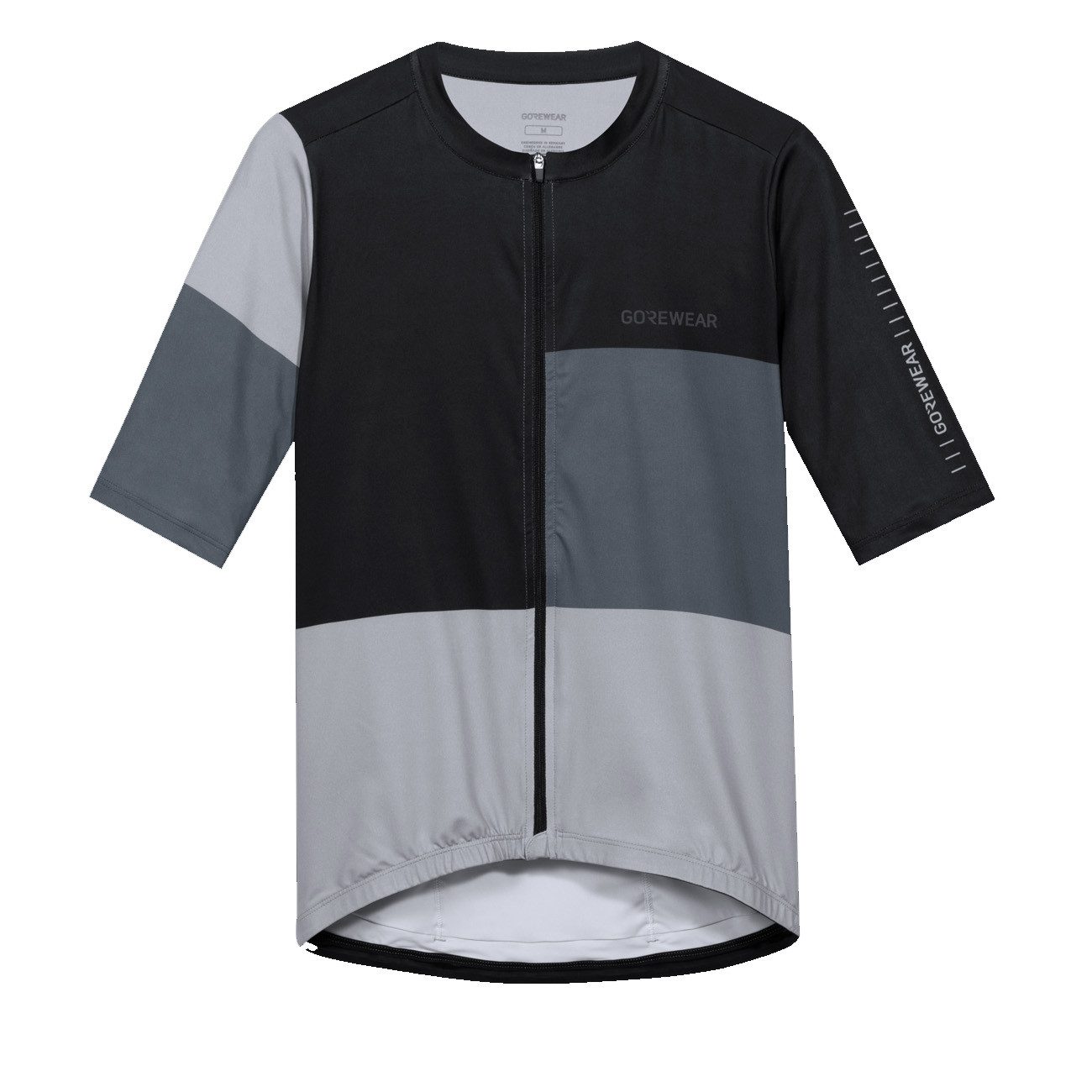 GORE® Wear Radtrikot Gore Wear Swiftride Block Jersey Herren Black Lab Graphite