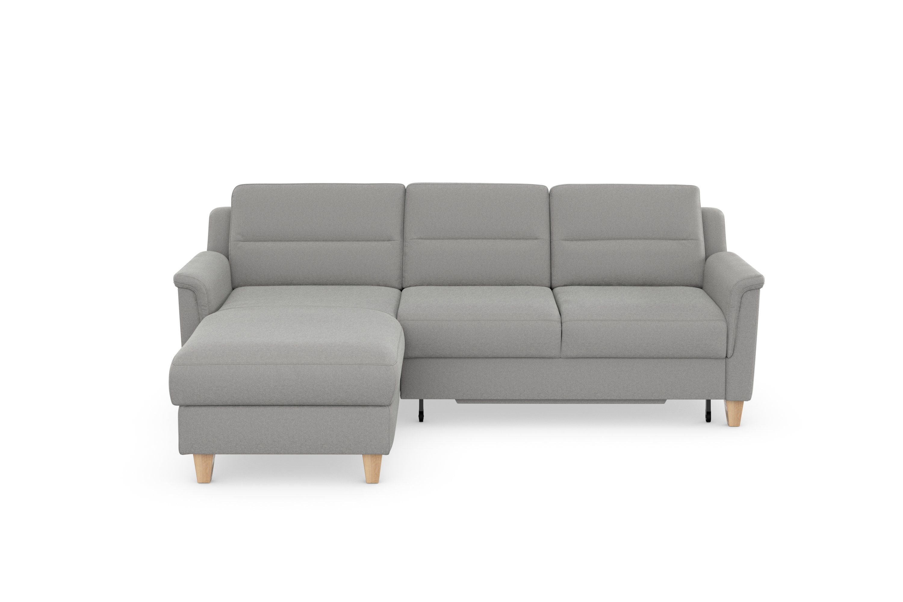 sit&more Ecksofa "Farö L-Form" inklusive Federkern, wahlweise mit Bettfunkt günstig online kaufen