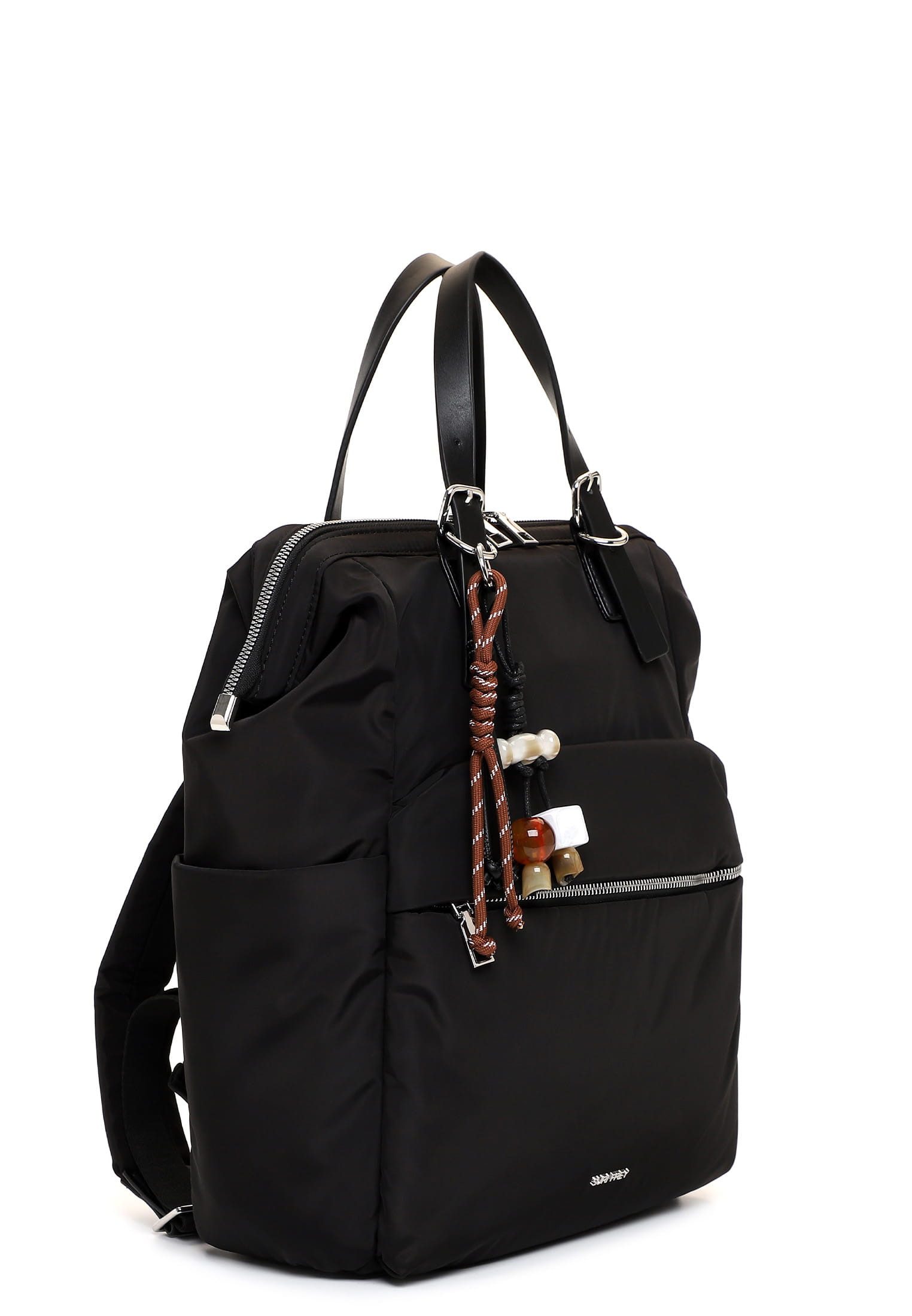 SURI FREY Cityrucksack SFY Sandey, Logo Patch